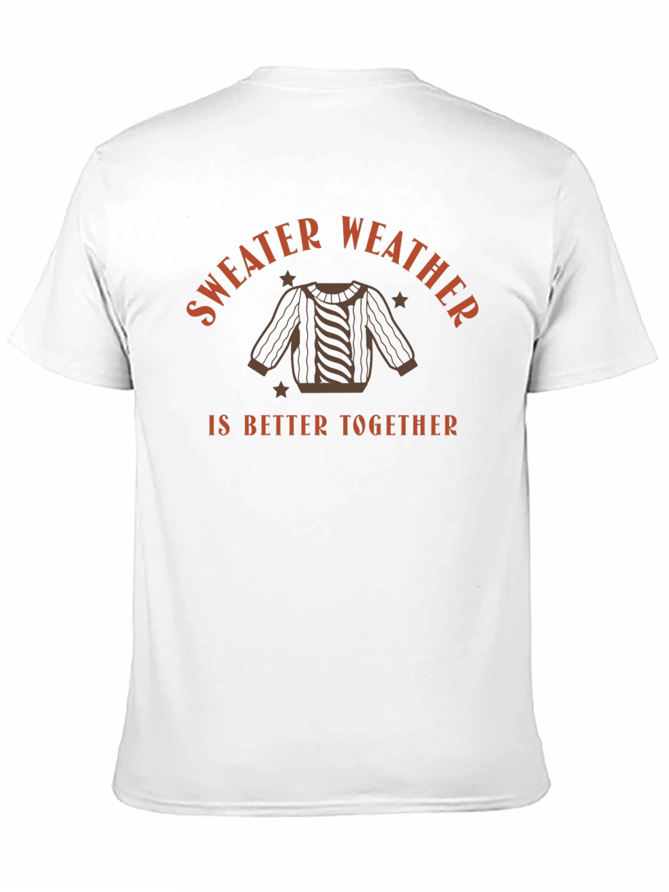 Black Sweater Weather Graphic Tee - Cozy Fall Fashion view 11