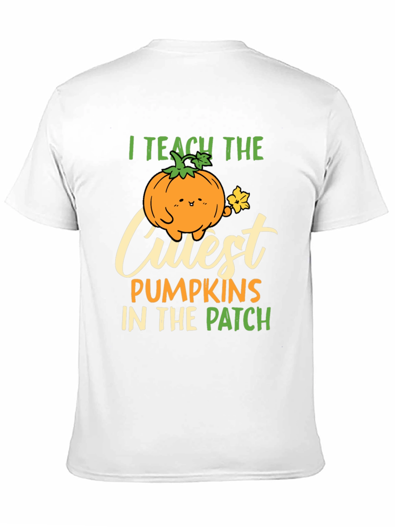 Teacher Halloween T-Shirt - Cutest Pumpkins - 11