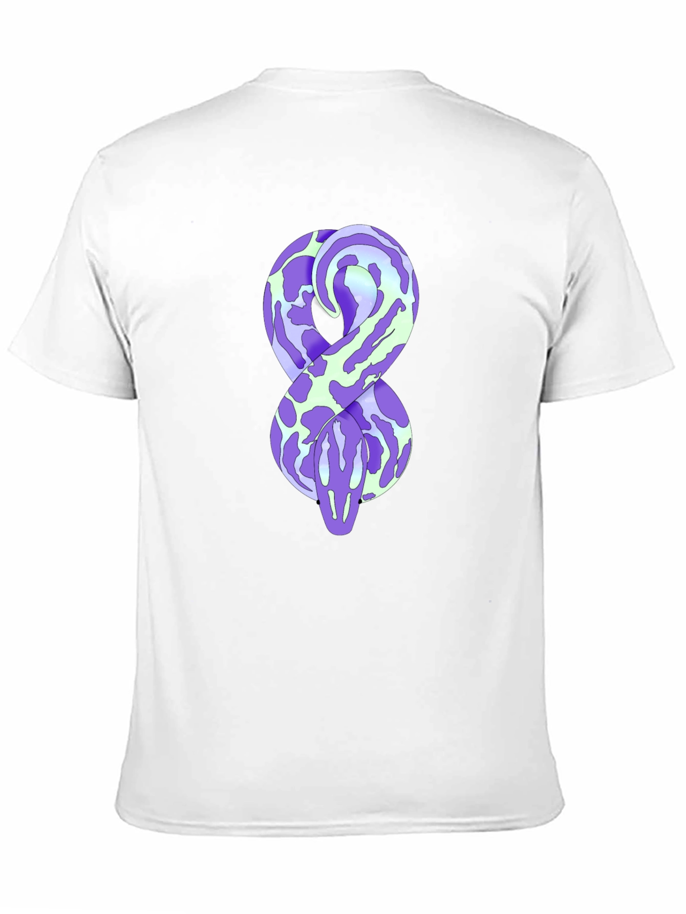 Black Snake Graphic Tee - Black Cotton Comfort view 11