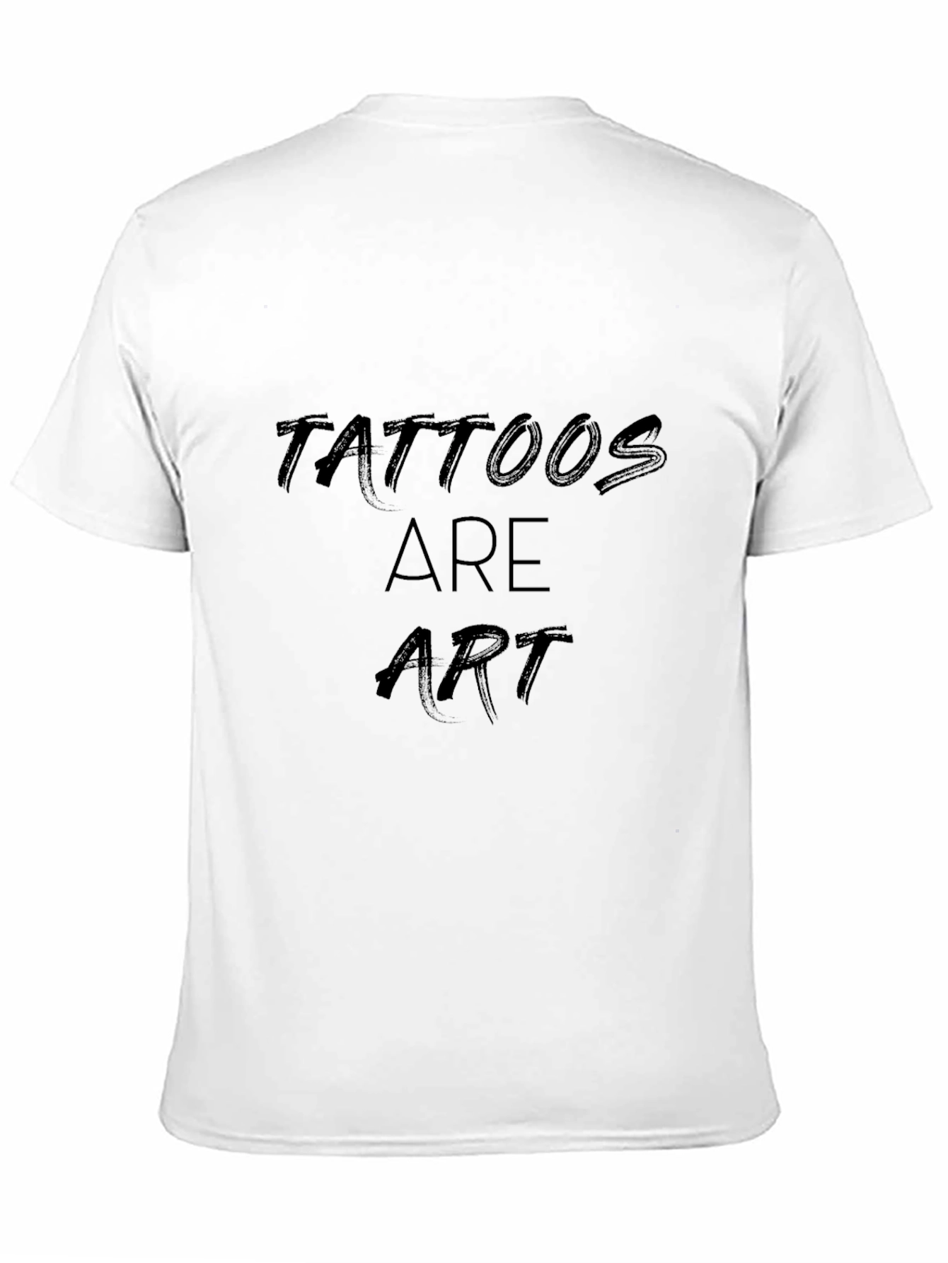 Black Tattoos are Art - Black Graphic Tee view 11