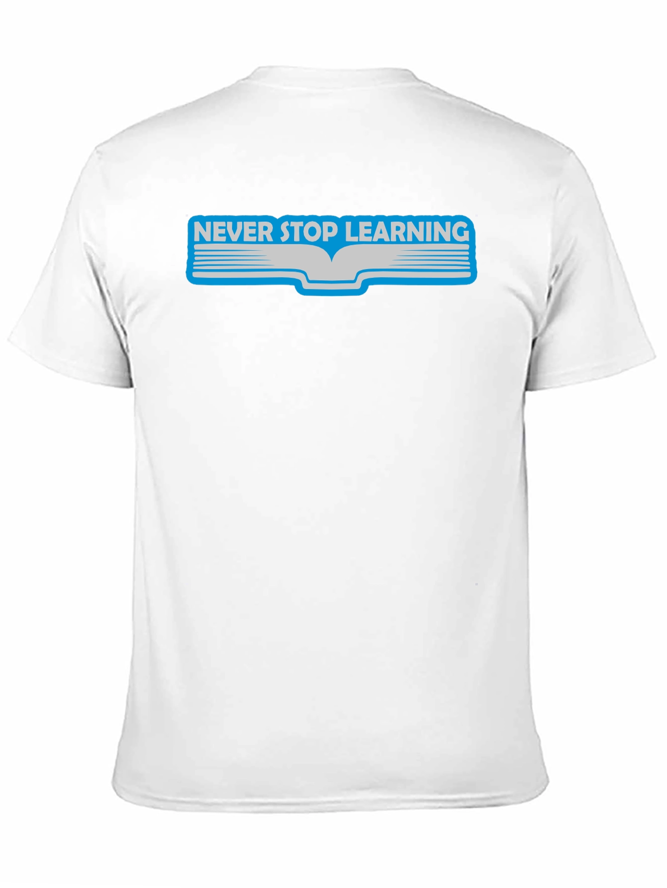 Black Never Stop Learning Graphic Tee view 11