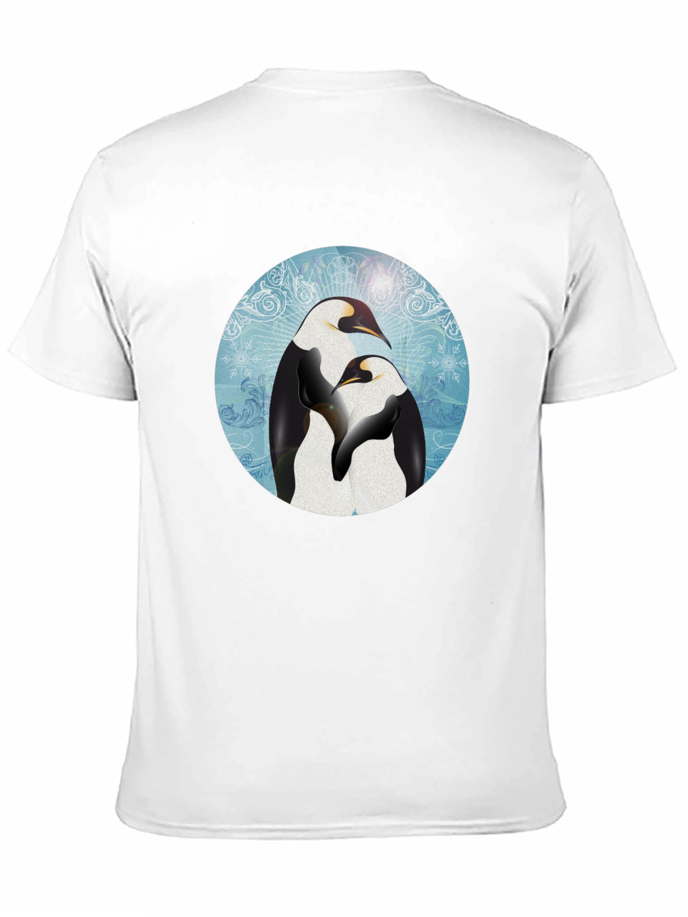 Black Penguin Love Graphic T-Shirt - Black view 11