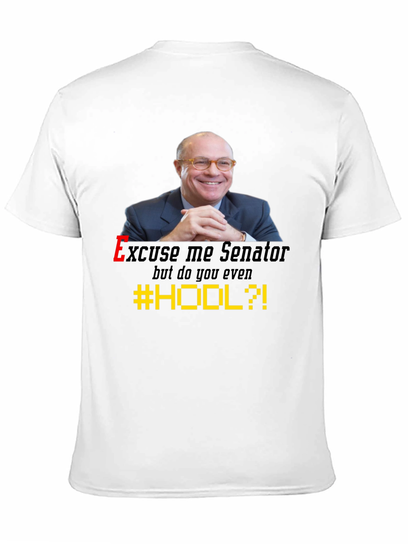 Black Excuse Me Senator T-Shirt view 11