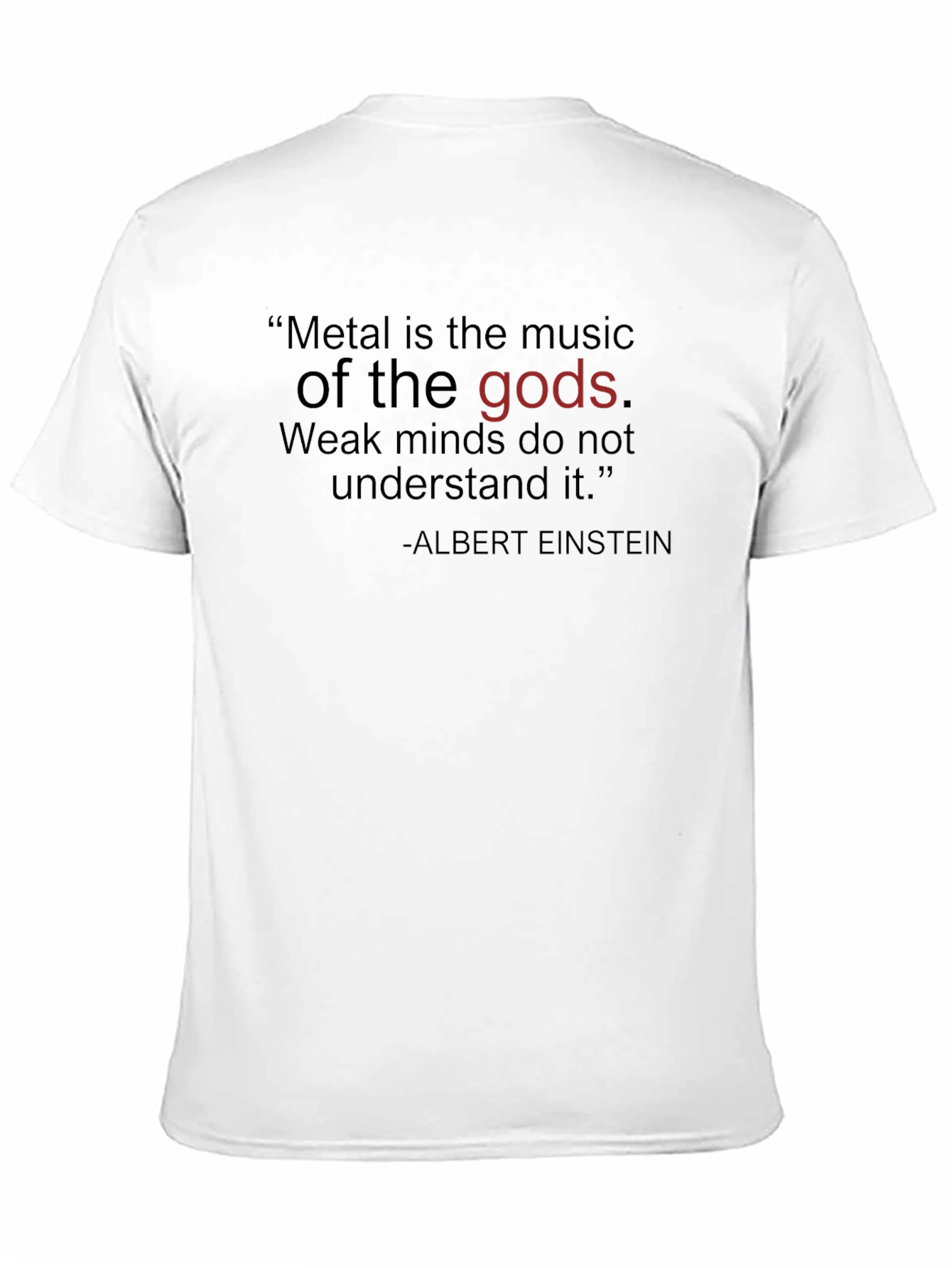 Black Metal Music T-Shirt - Music of the Gods Tee view 11