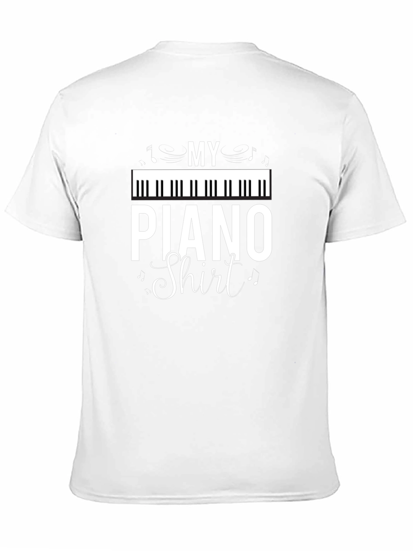 Black My Piano Shirt - Musician's Tee view 11