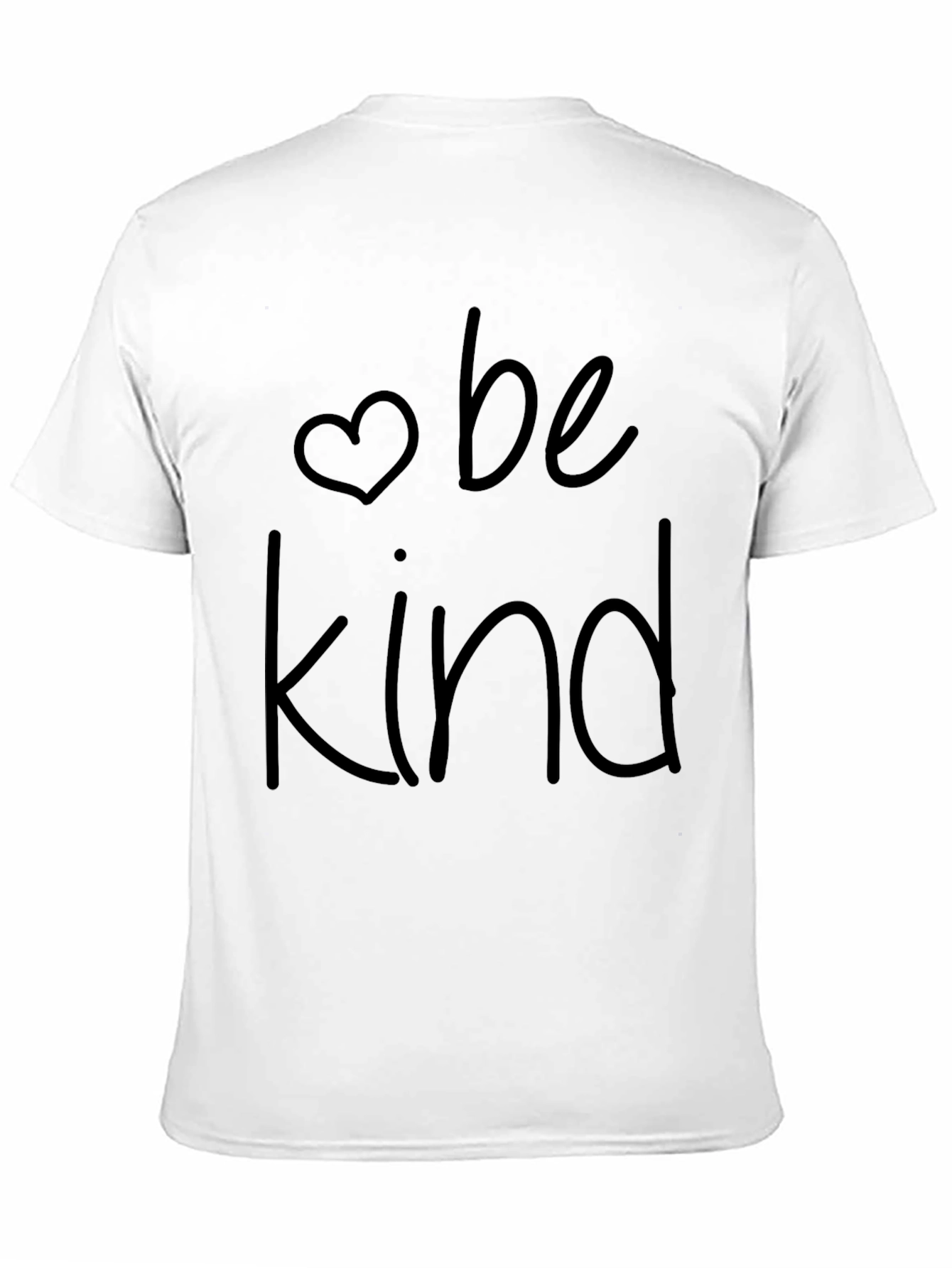 Black Be Kind Graphic Tee - Black Unisex T-Shirt view 11