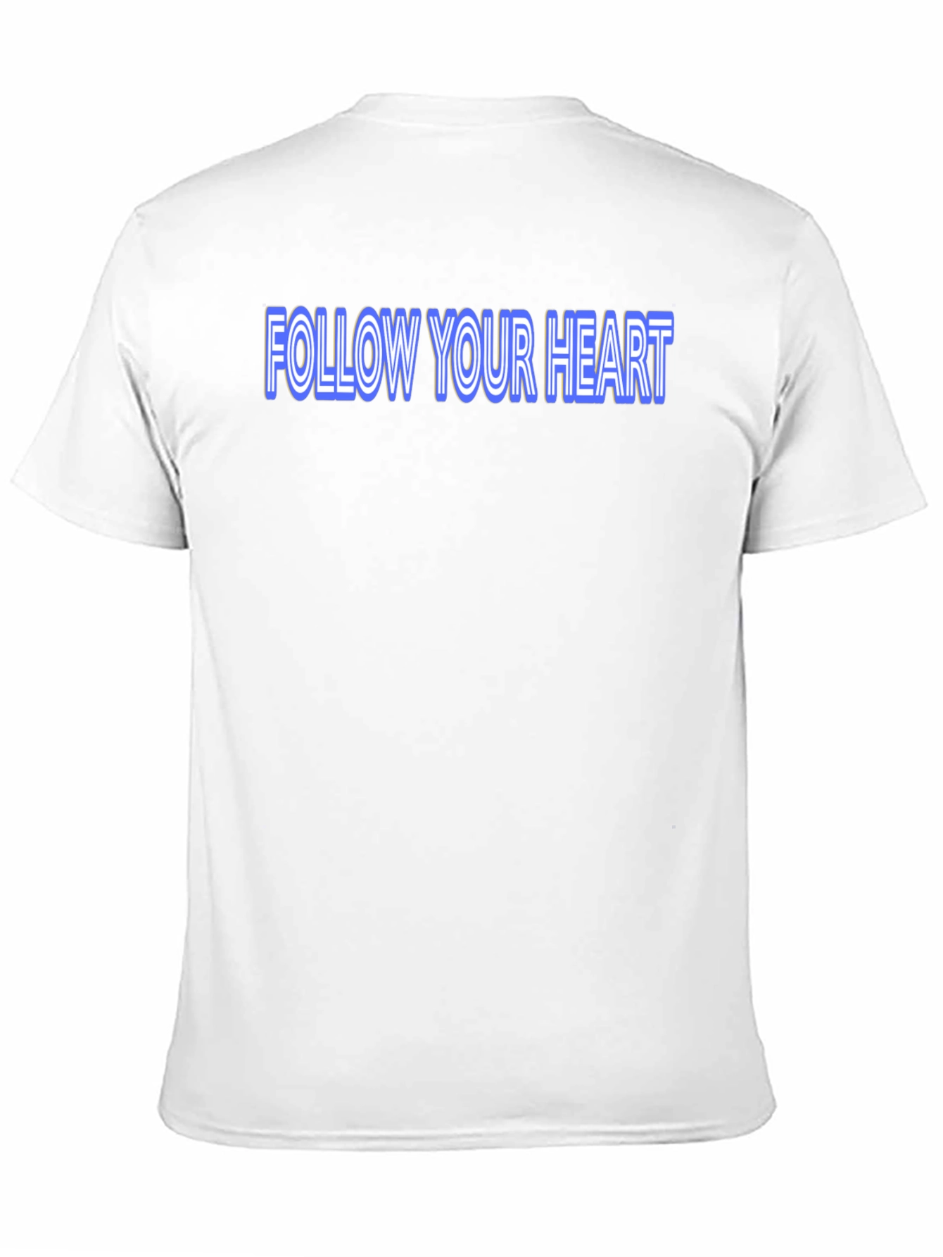 Black Follow Your Heart Graphic Tee - Soft Cotton Blend view 11