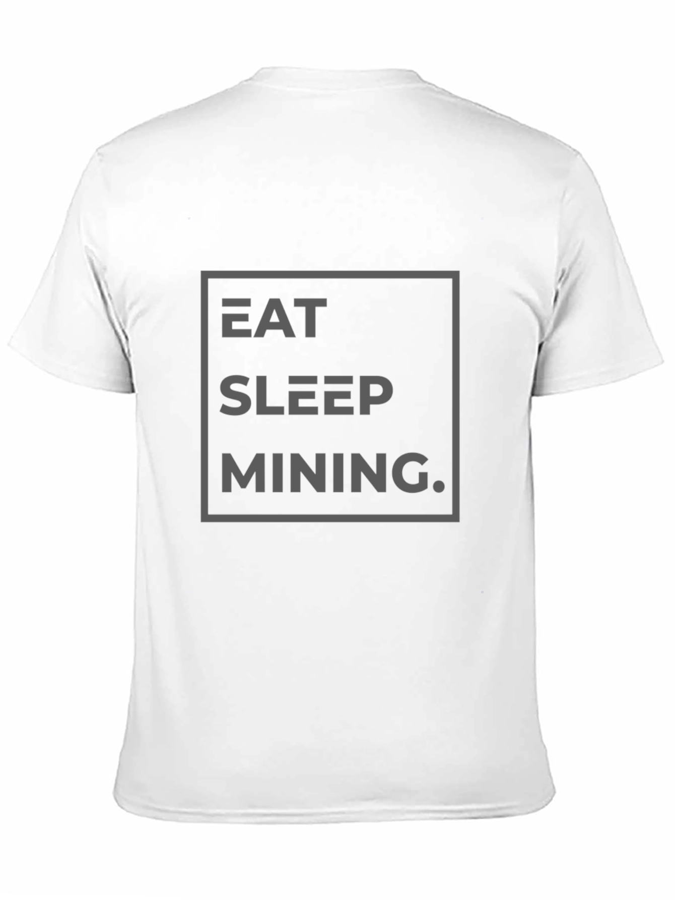 Black Eat Sleep Mining Graphic Tee - Miner's Life T-Shirt view 11