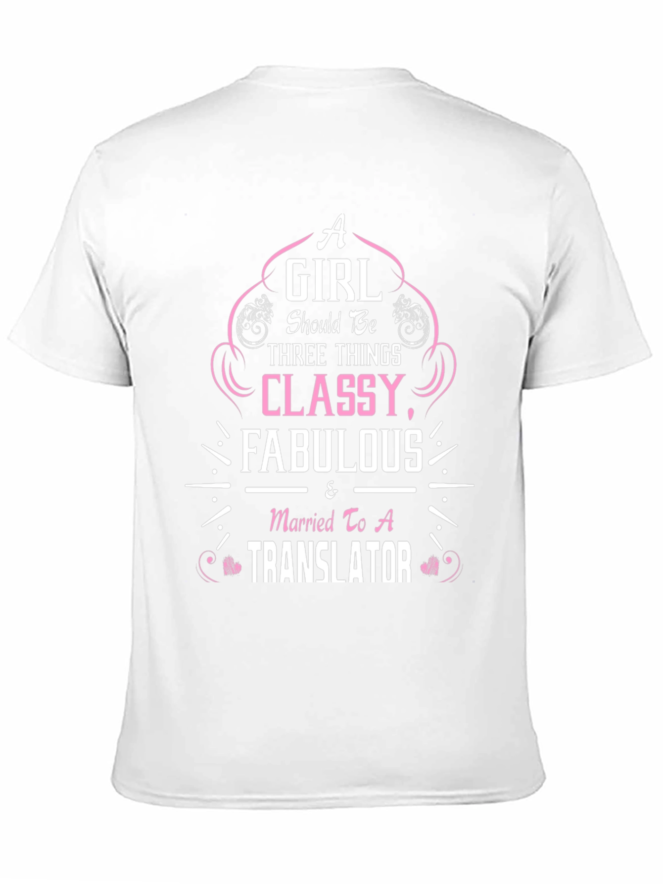 Black Classy Fabulous Translator Tee view 11