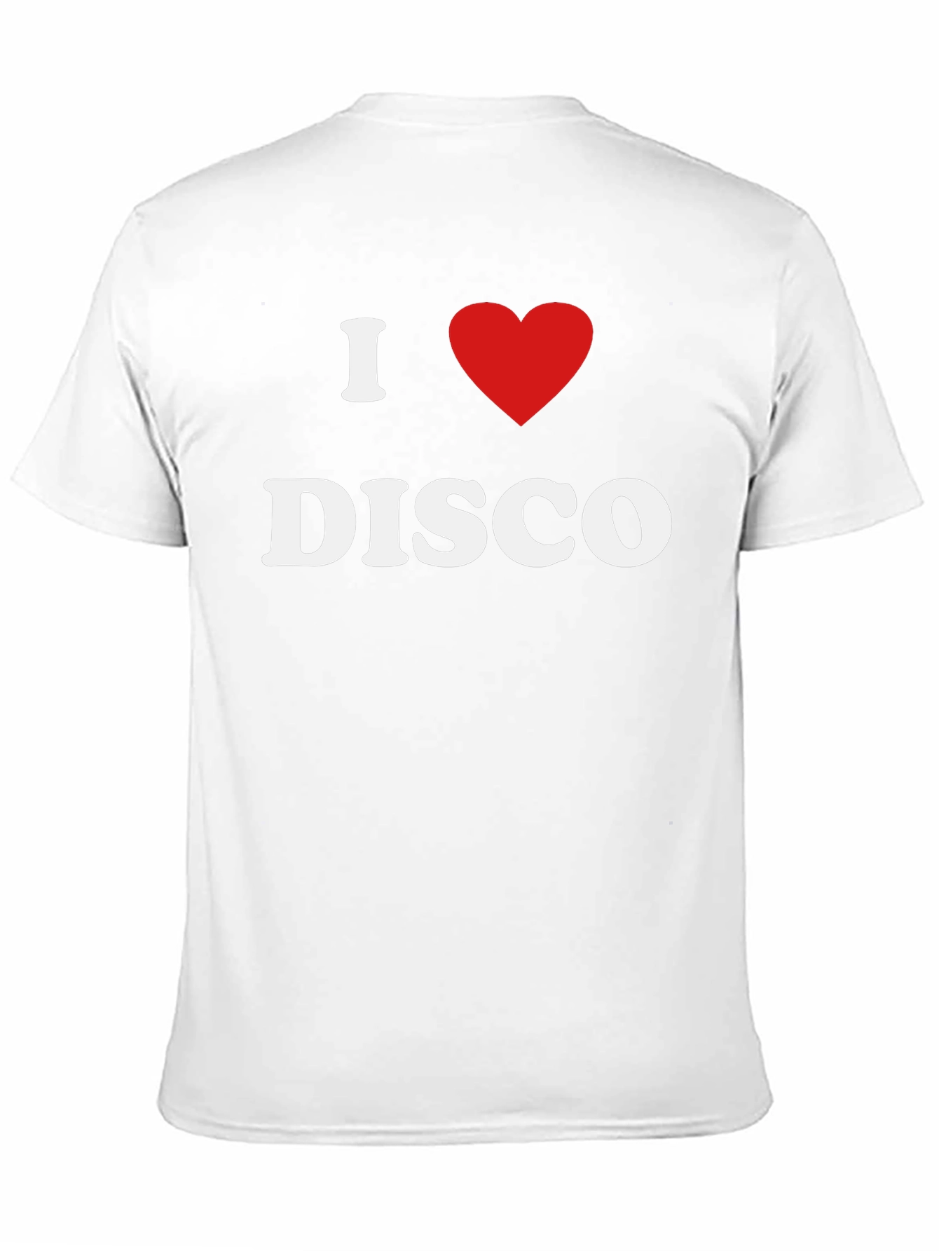 Black I Heart Disco T-Shirt - Retro Party Tee view 11