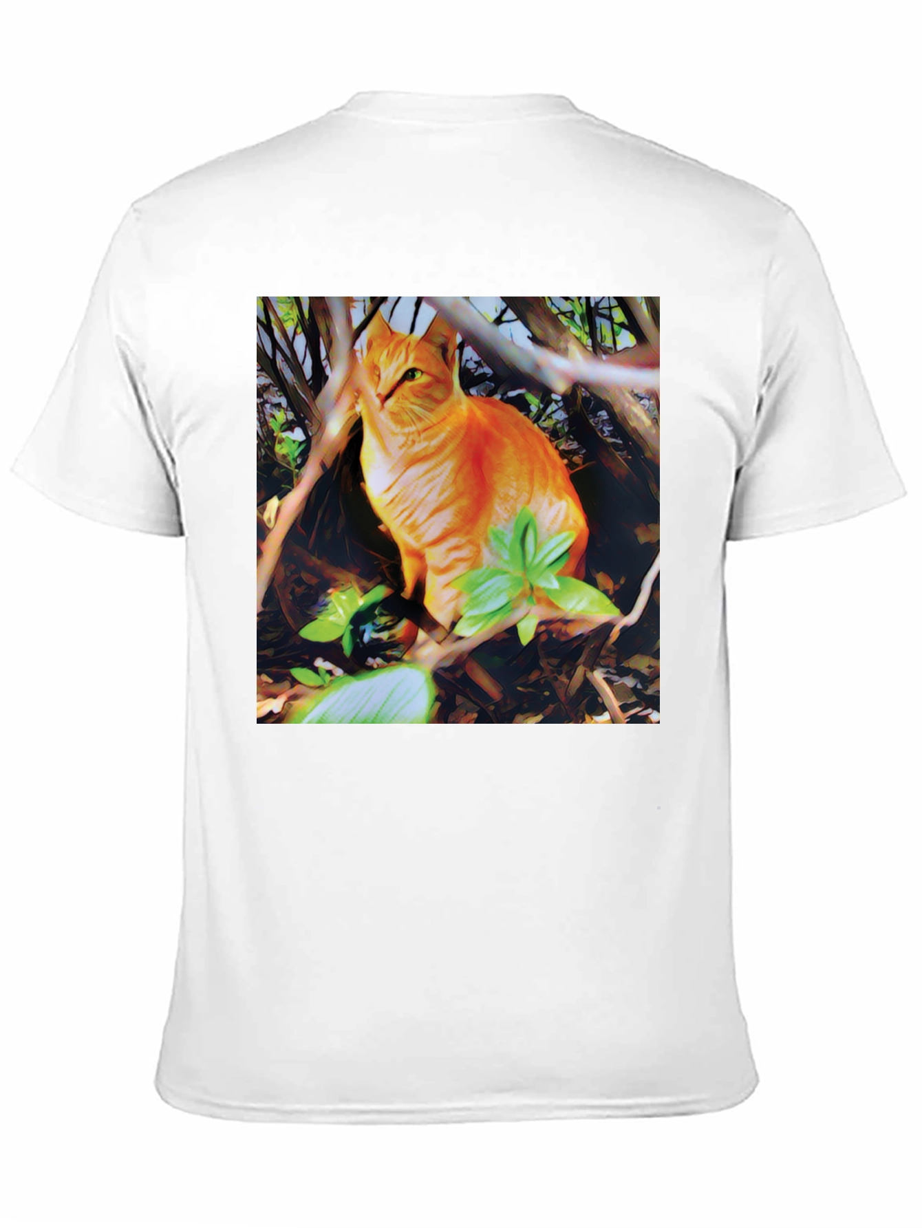 Black Ginger Cat T-Shirt: Stylish Graphic Tee for Cat Lovers view 11