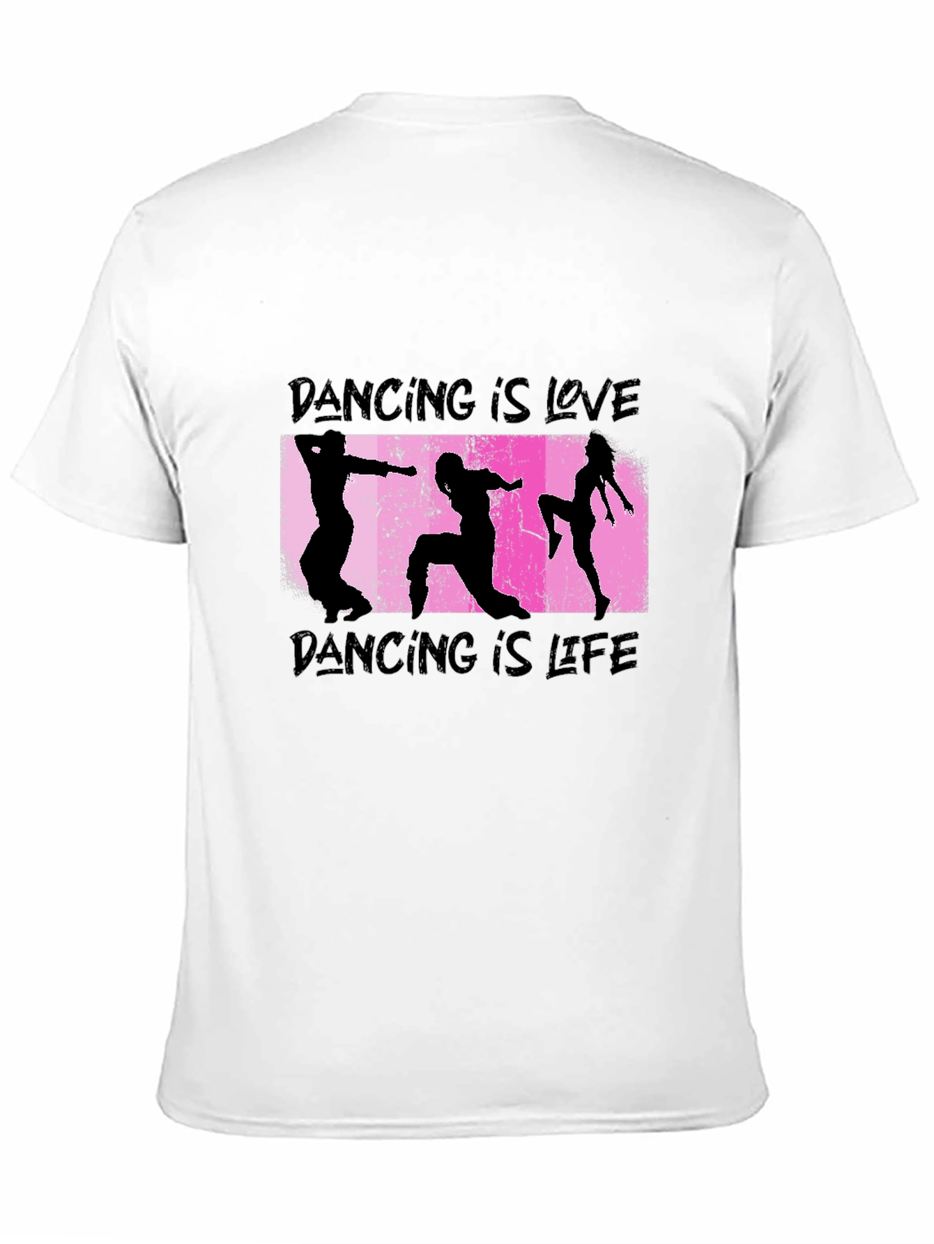 Dancing is Love Black Graphic Tee - 11