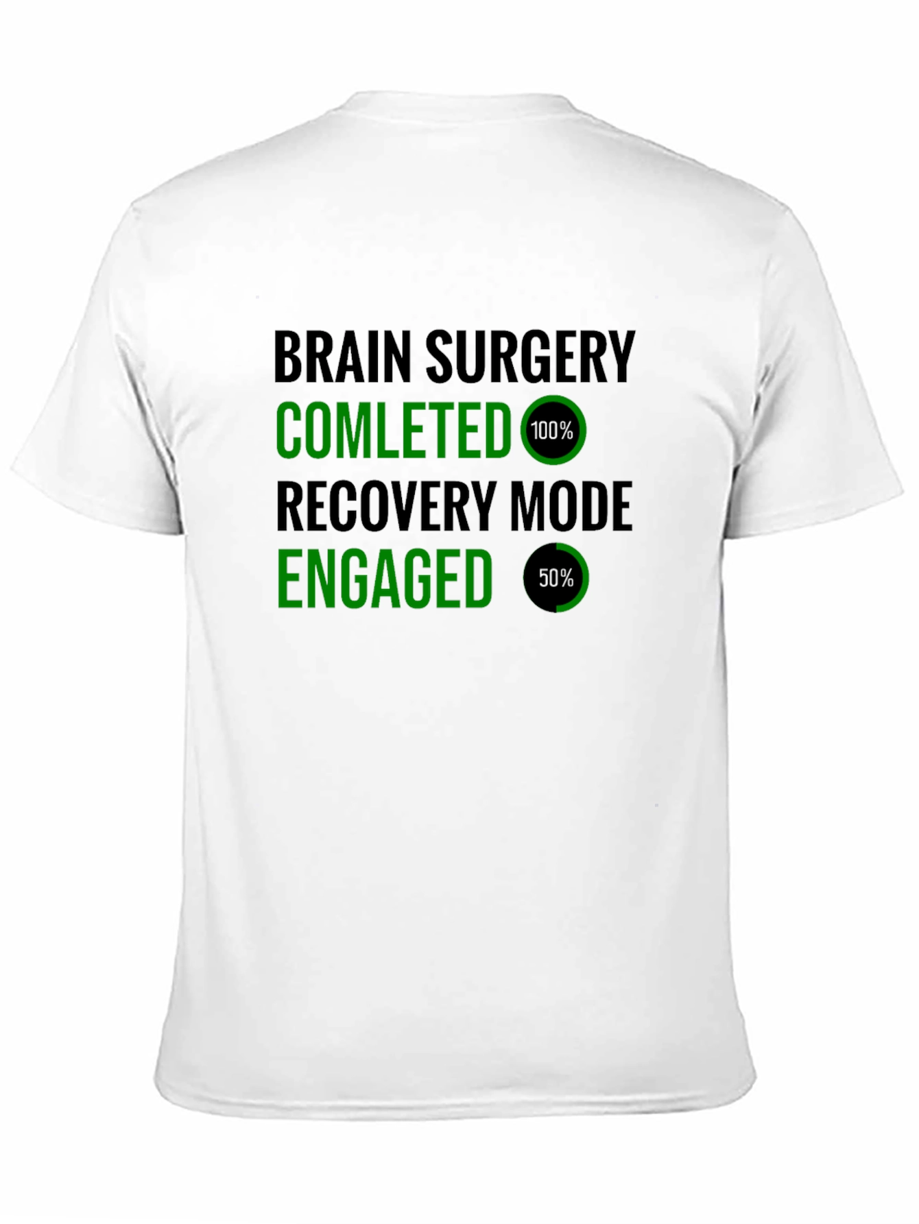Black Brain Surgery Recovery Mode T-Shirt Funny view 11