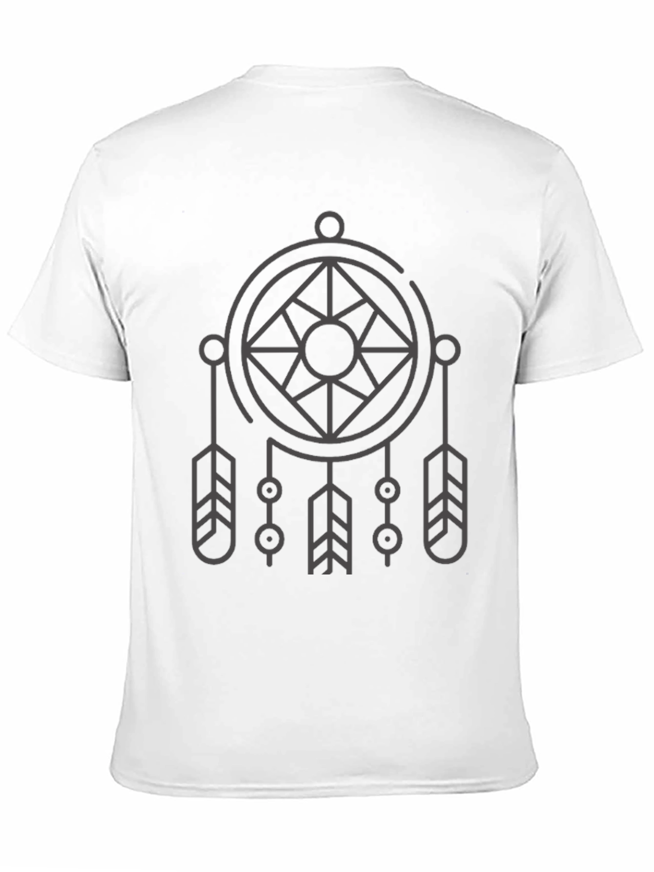 Black Dreamcatcher Graphic Tee - Stylish Comfort view 11