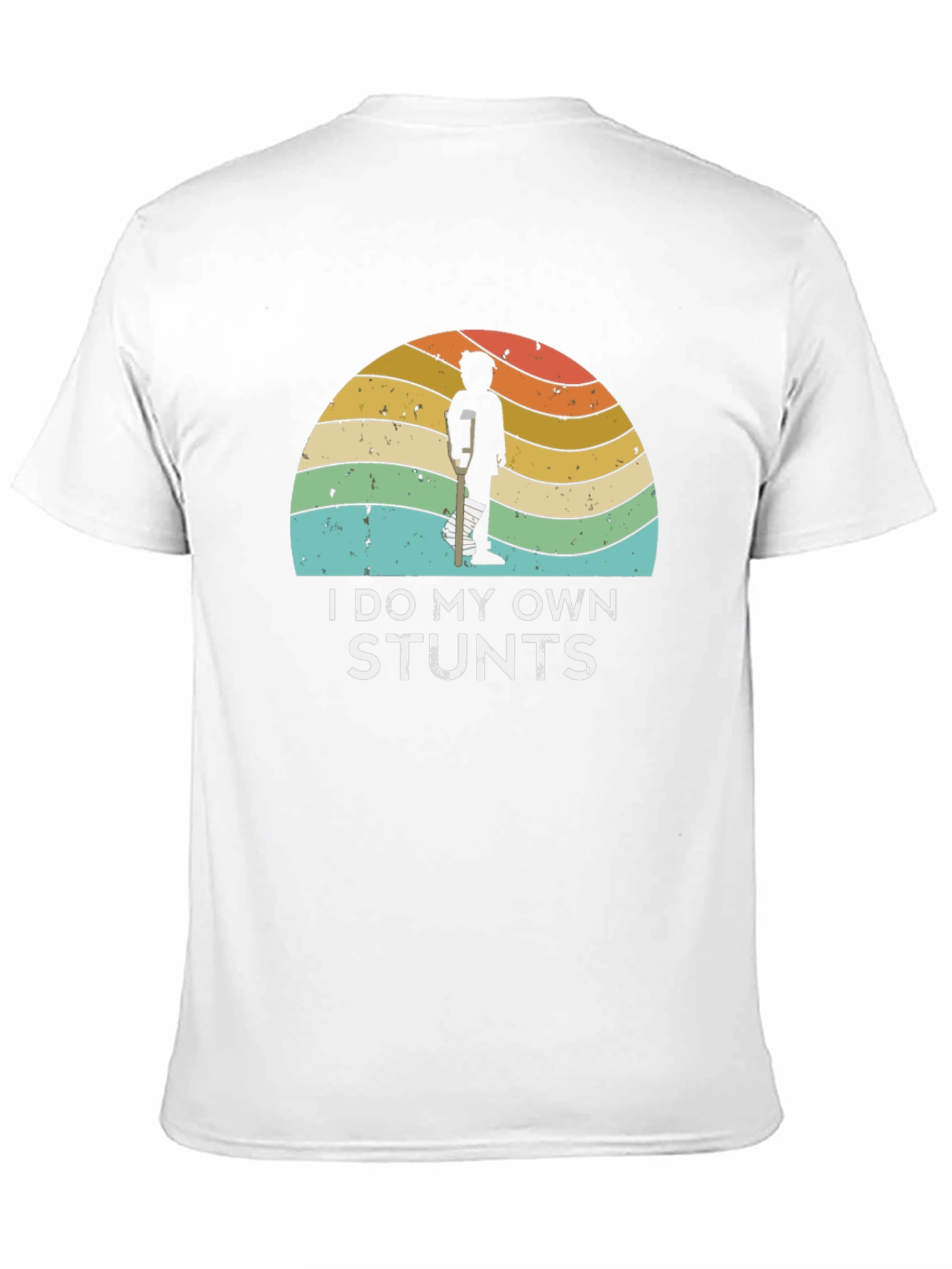 Black I Do My Own Stunts Graphic Tee view 11