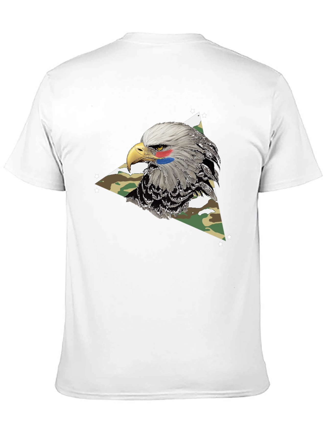 Black Eagle Camo Graphic Tee - Patriotic Style view 11