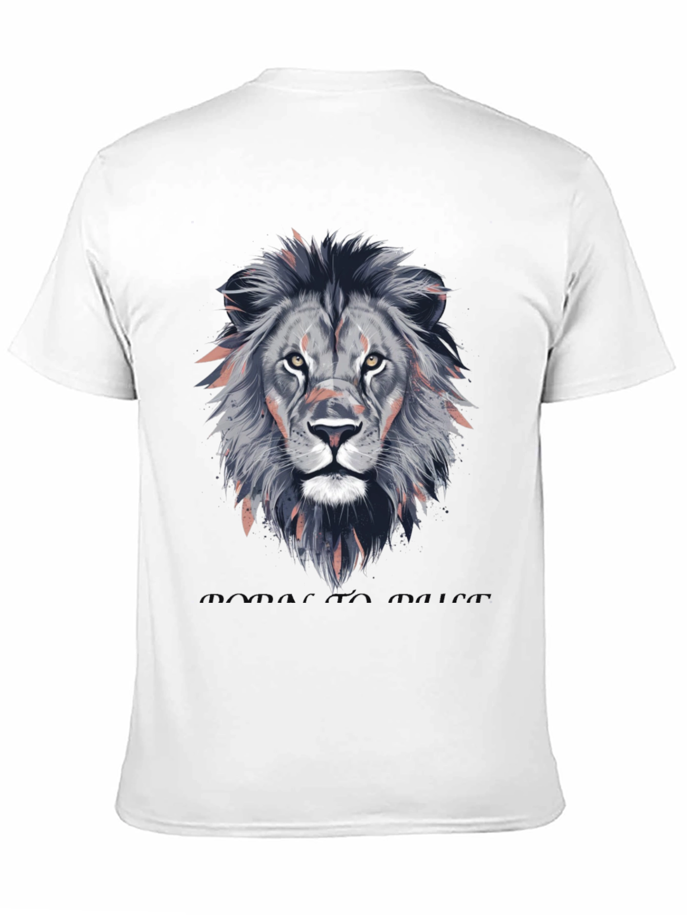 Black Lion Head Graphic T-Shirt - Stylish Animal Print Tee view 11