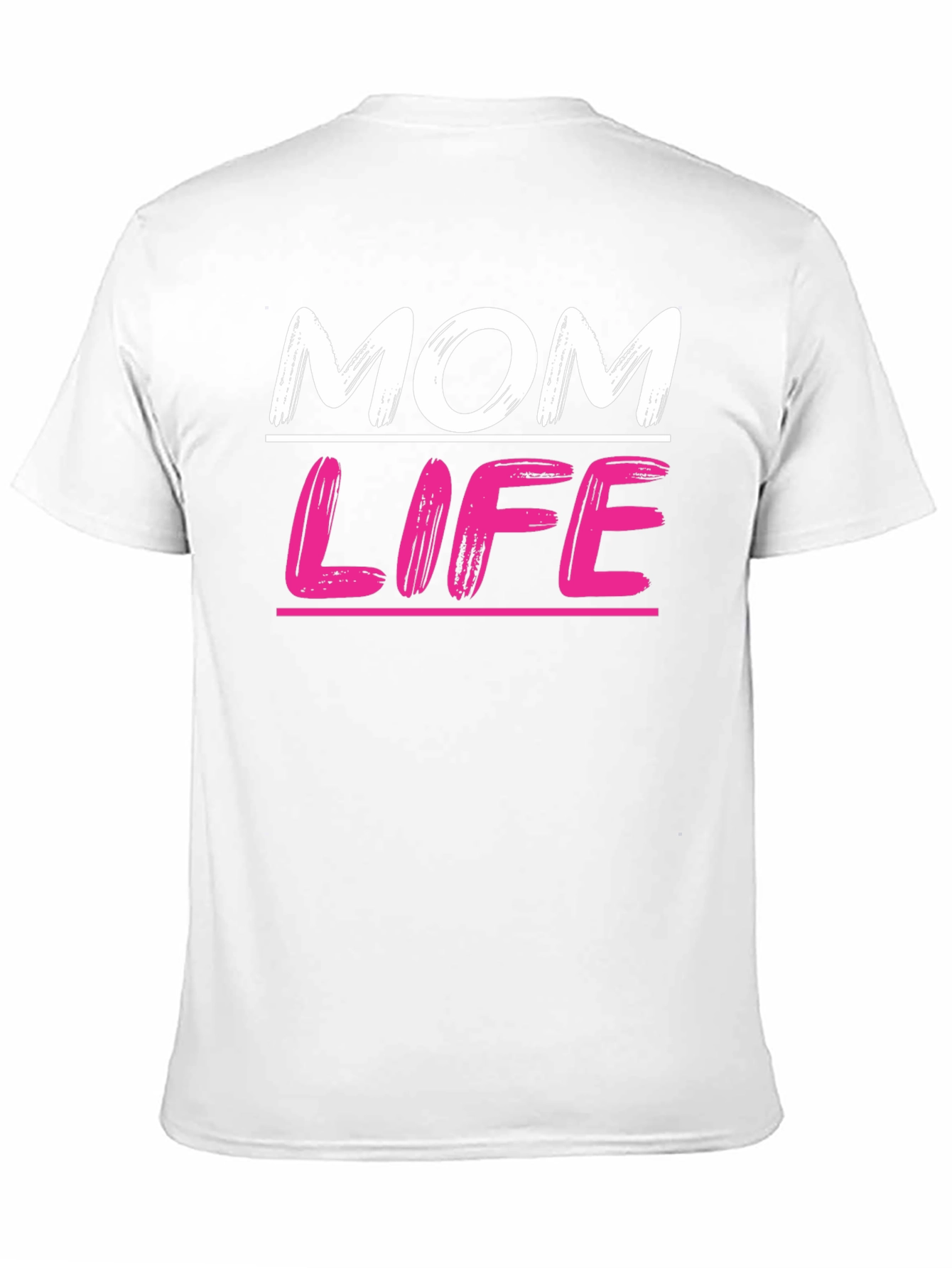 Black Mom Life Graphic Tee - Trendy Casual Top view 11