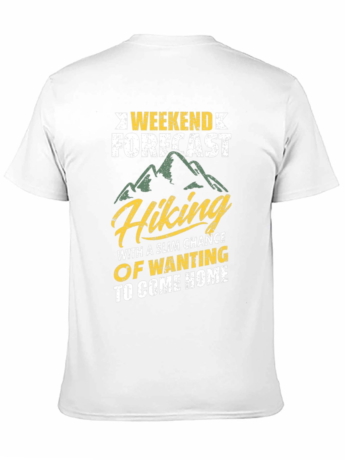 Black Hiking Forecast T-Shirt view 11