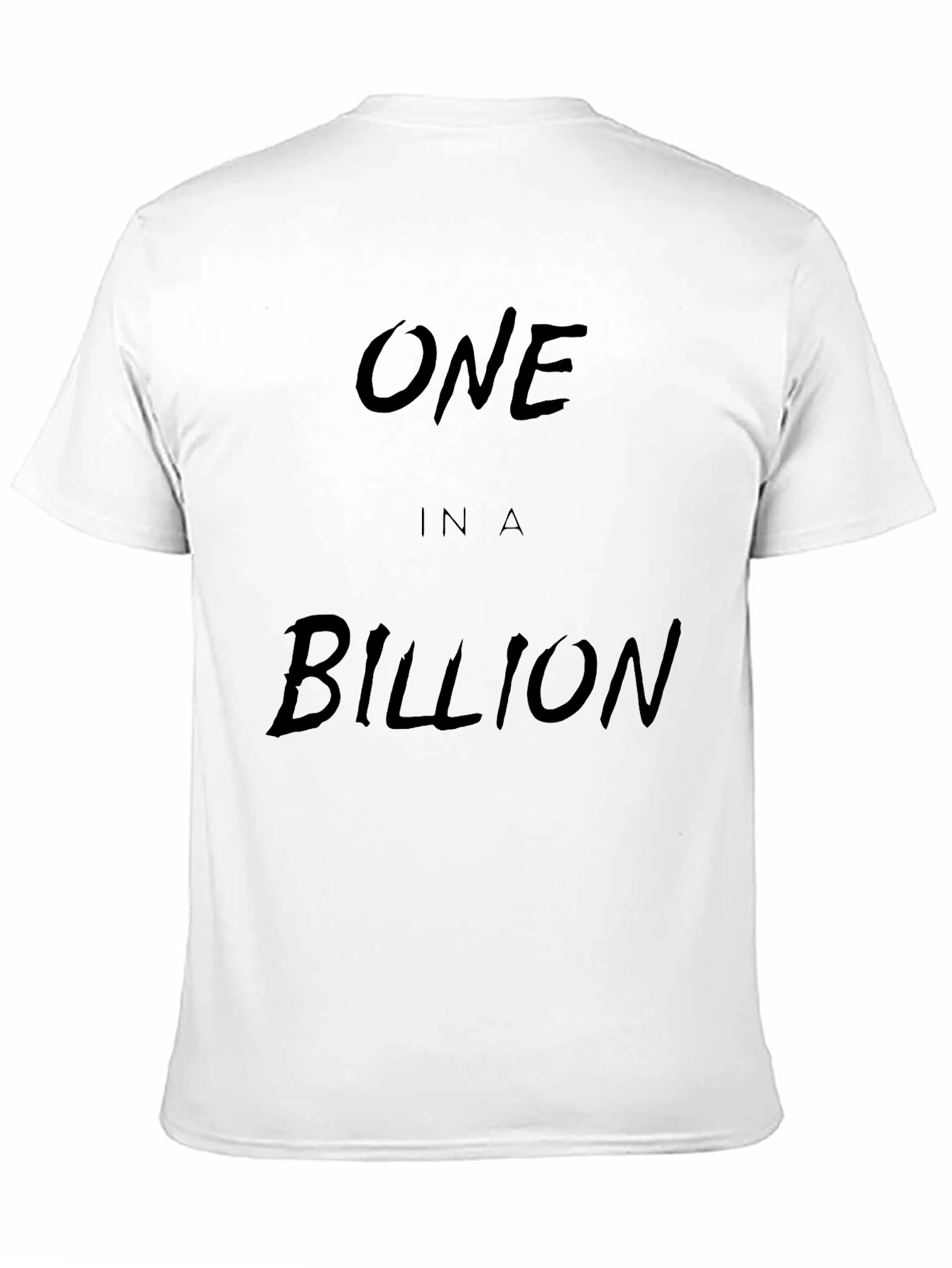 Black One in a Billion Black Graphic Tee view 11
