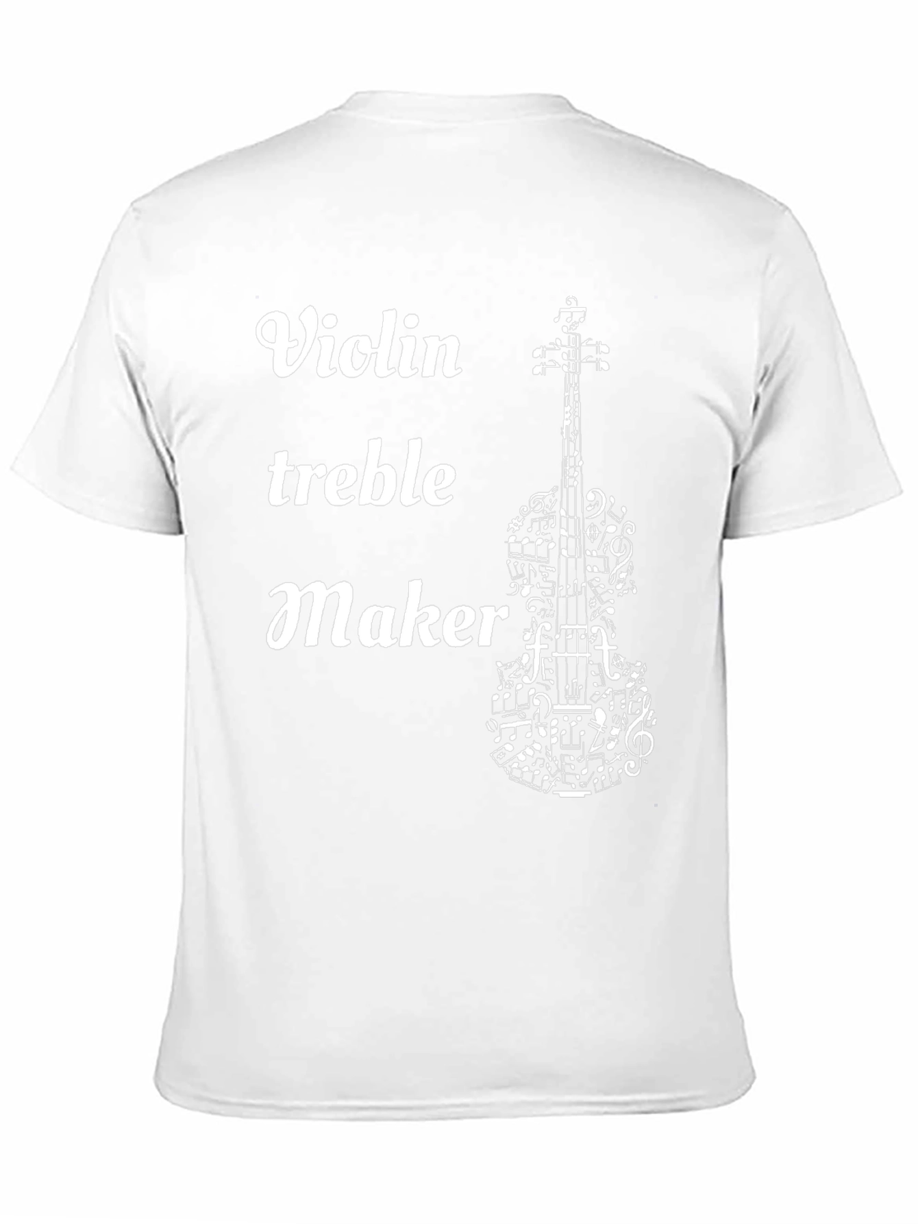 Black Violin Treble Maker T-Shirt view 11