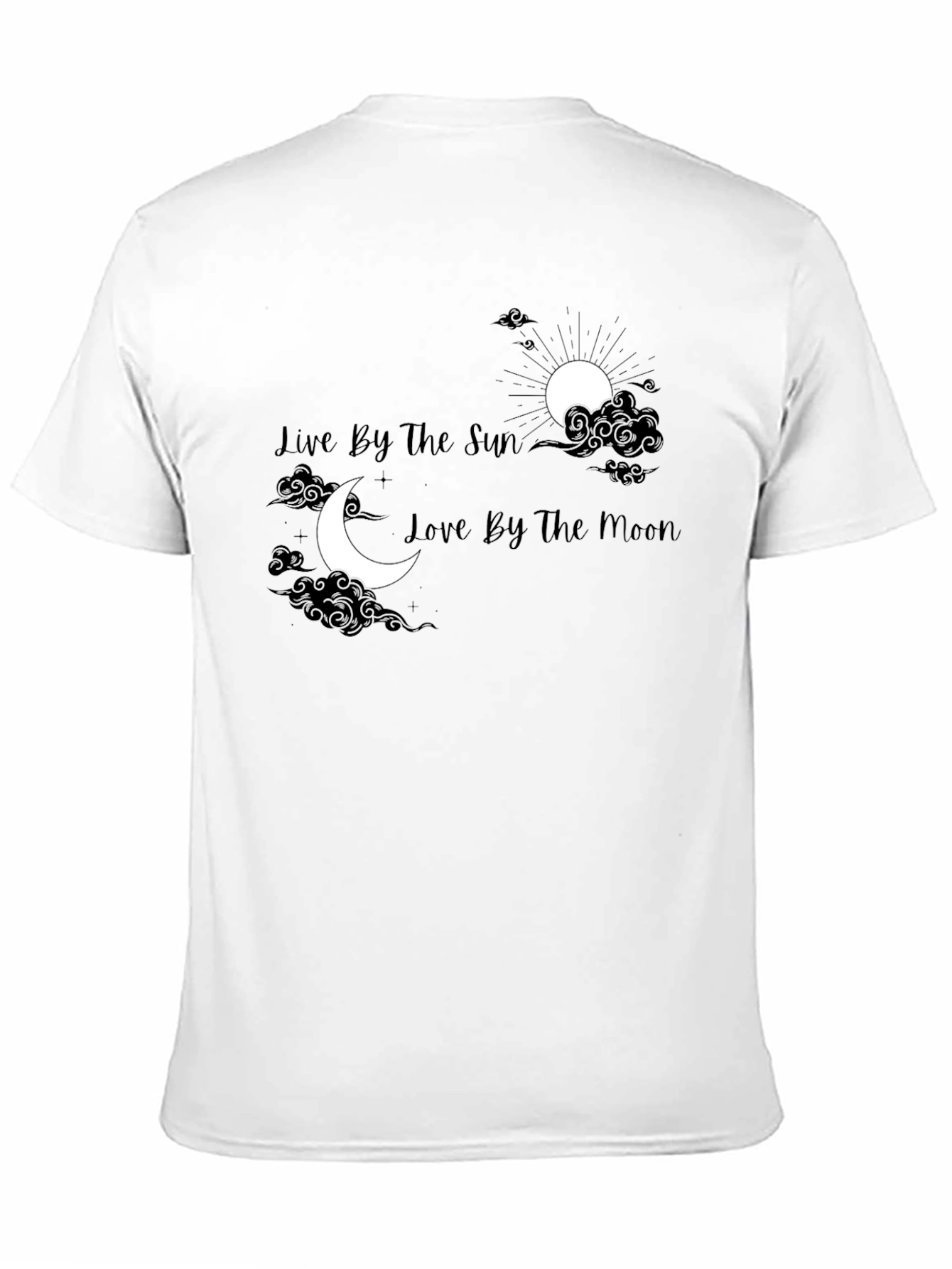 Black Live by the Sun, Love by the Moon Graphic Tee view 11