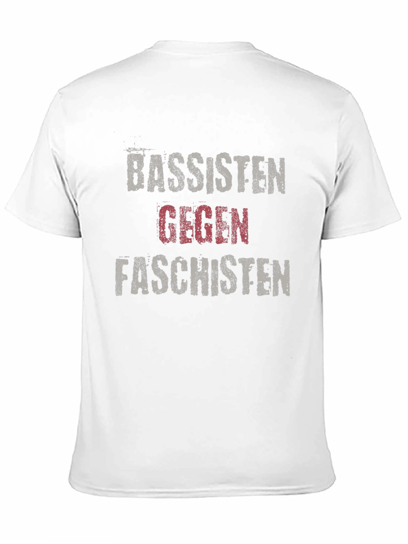 Black Bassisten Gegen Faschisten Anti-Fascist Political T-Shirt view 11