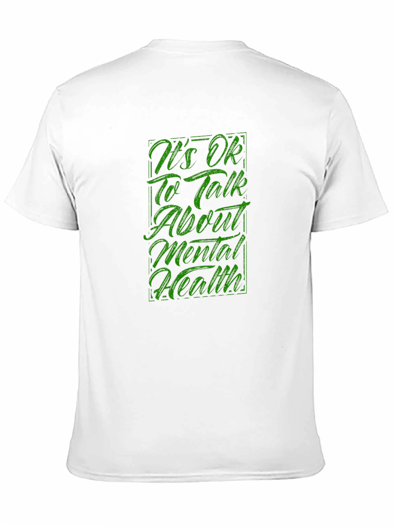 Black Mental Health Awareness Graphic Tee view 11