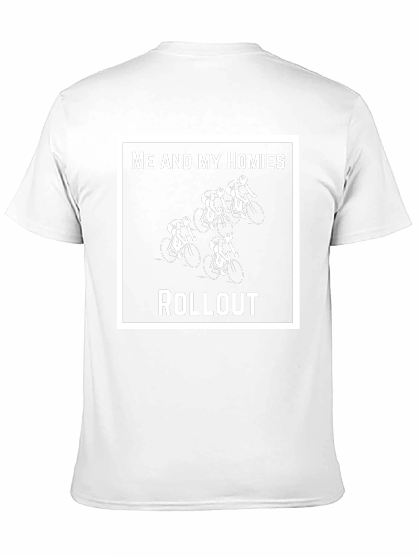 Black Me and My Homies Rollout T-Shirt - Cycling Squad Tee view 11