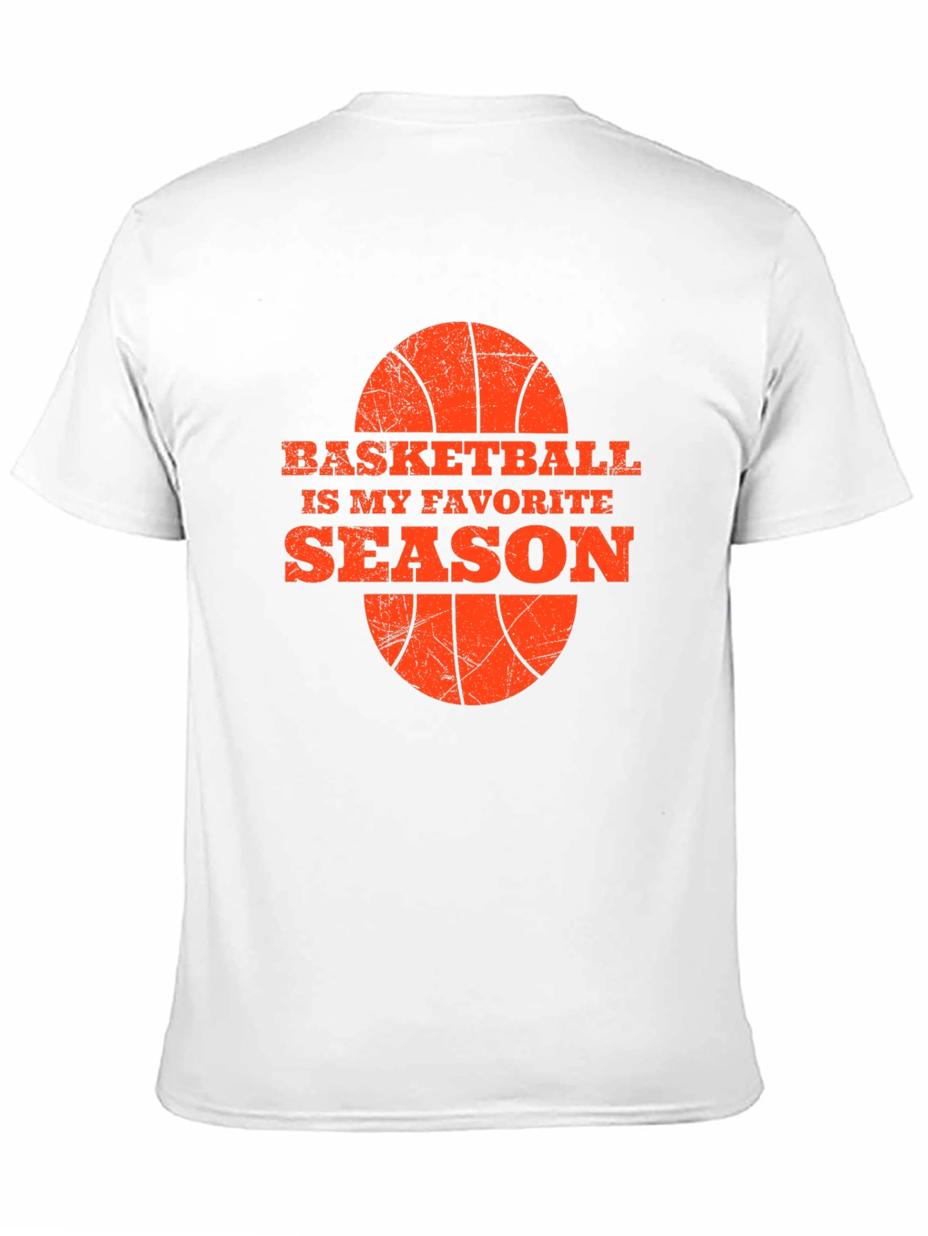 Black Basketball Season Favorite Tee - Black Graphic T-Shirt view 11