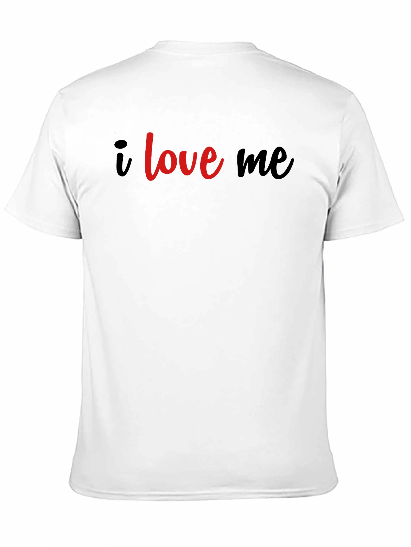 Black I Love Me Black Graphic Tee view 11