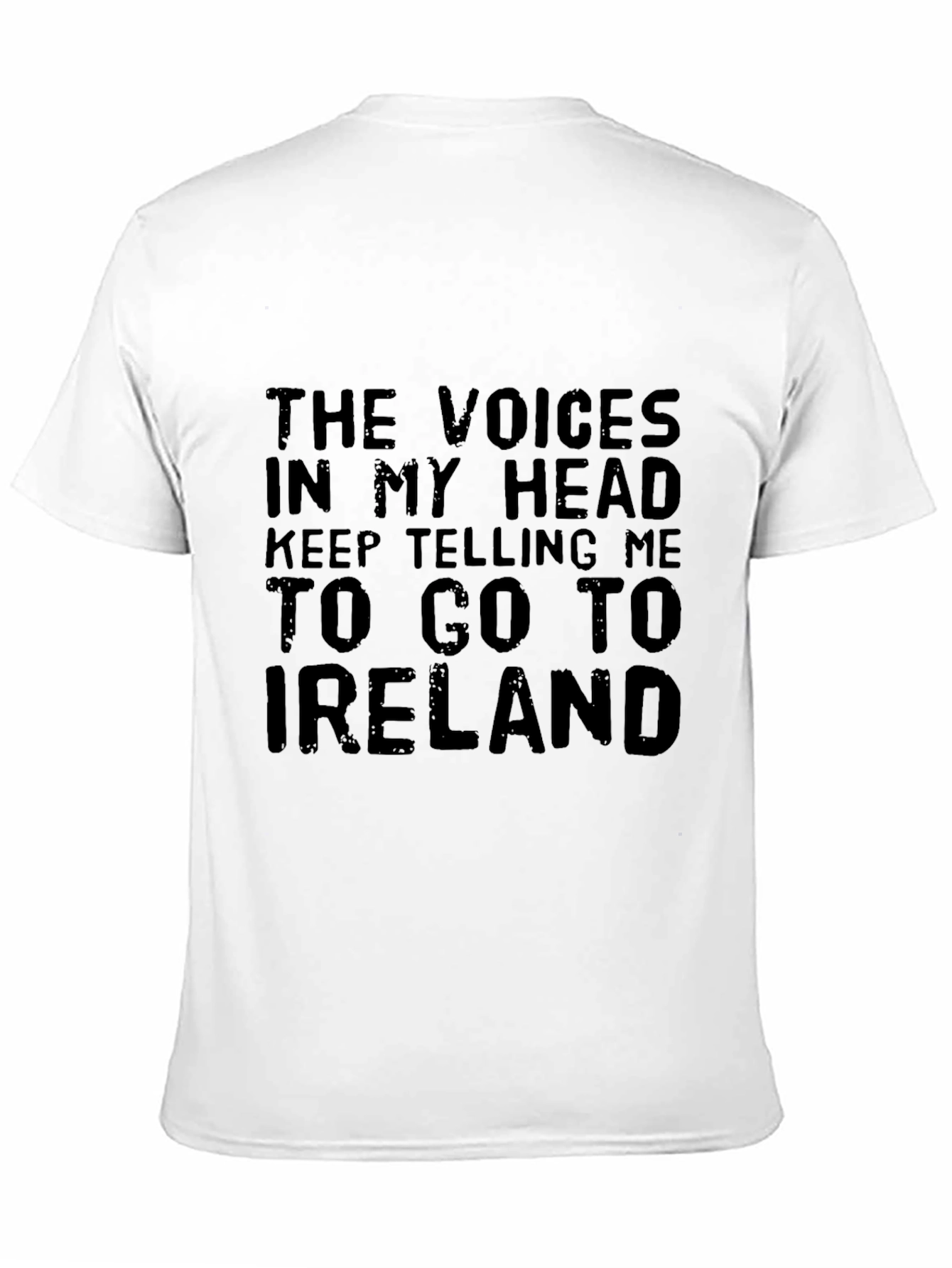 Black Ireland Calling Men's Graphic Tee view 11