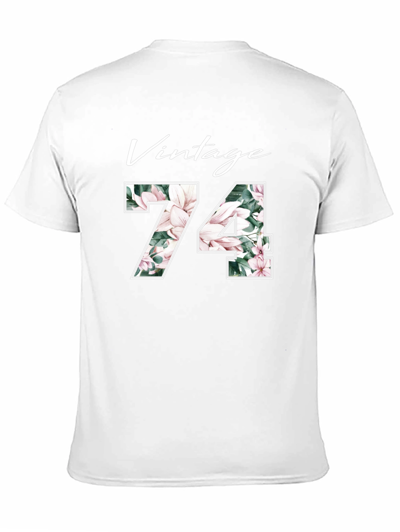 Black Vintage 74 Floral T-Shirt view 11