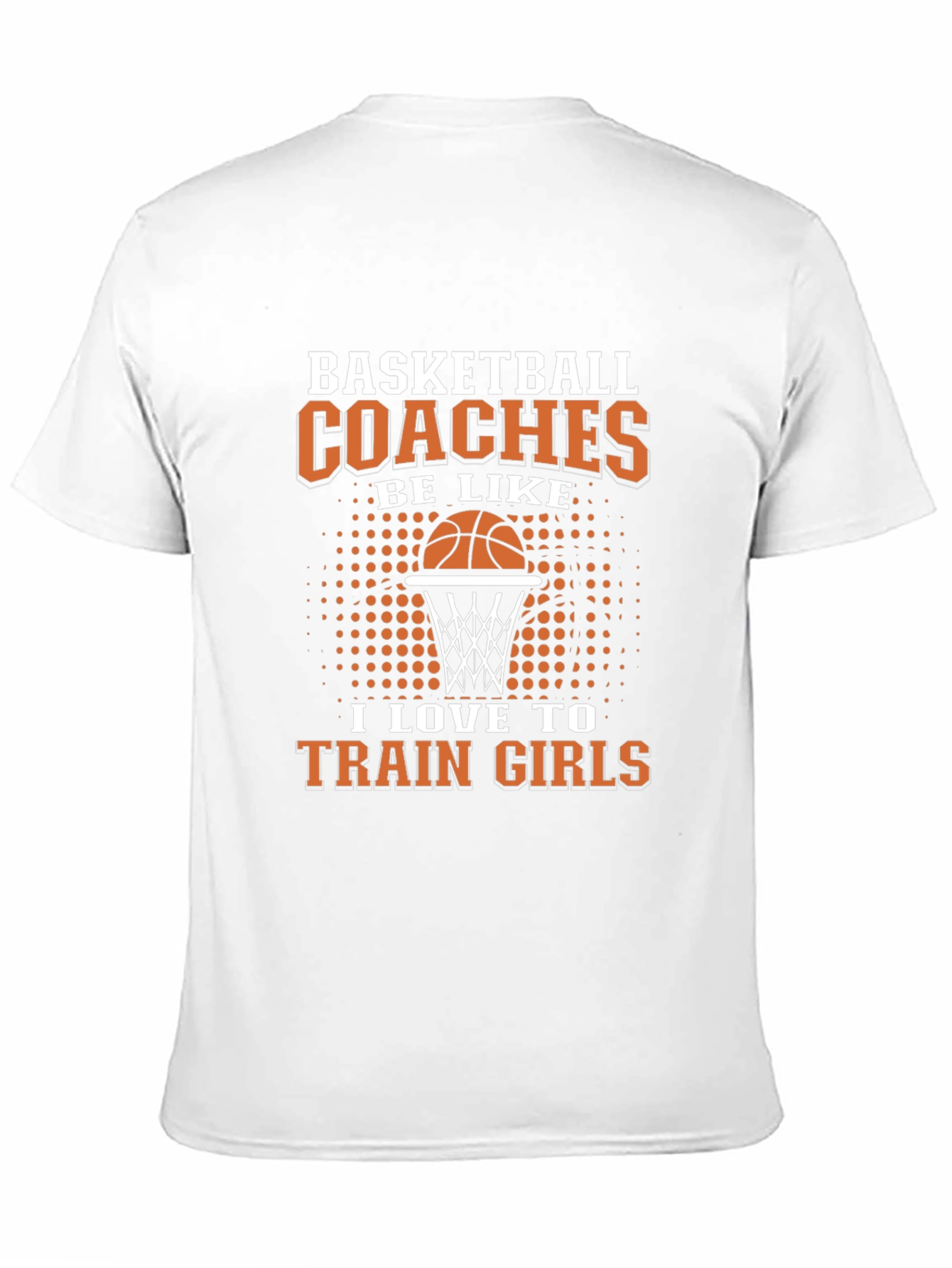 Black Basketball Coaches T-Shirt view 11