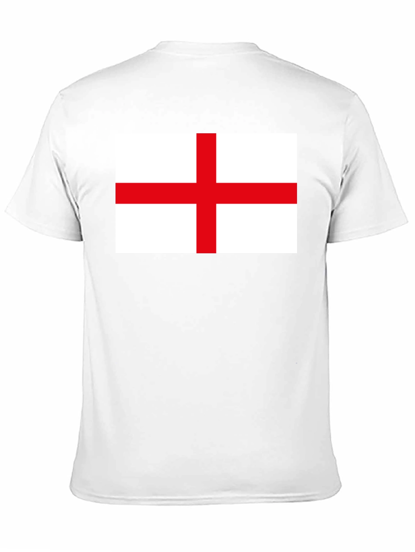 Black England Flag Graphic T-Shirt - Black view 11
