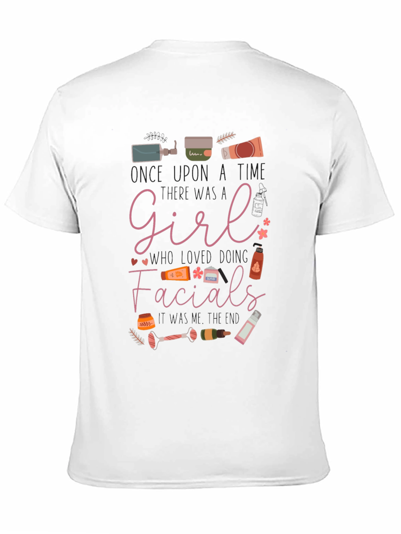 Black Self-Care Facials Graphic Tee view 11