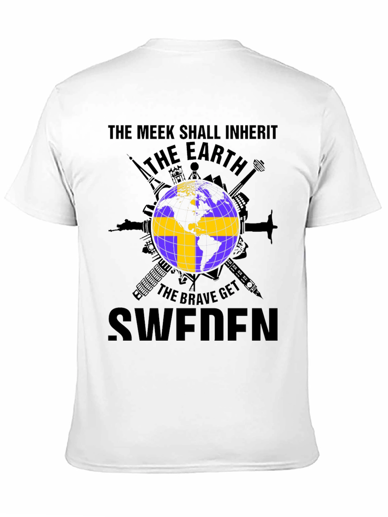 The Meek Shall Inherit Sweden T-Shirt - 11