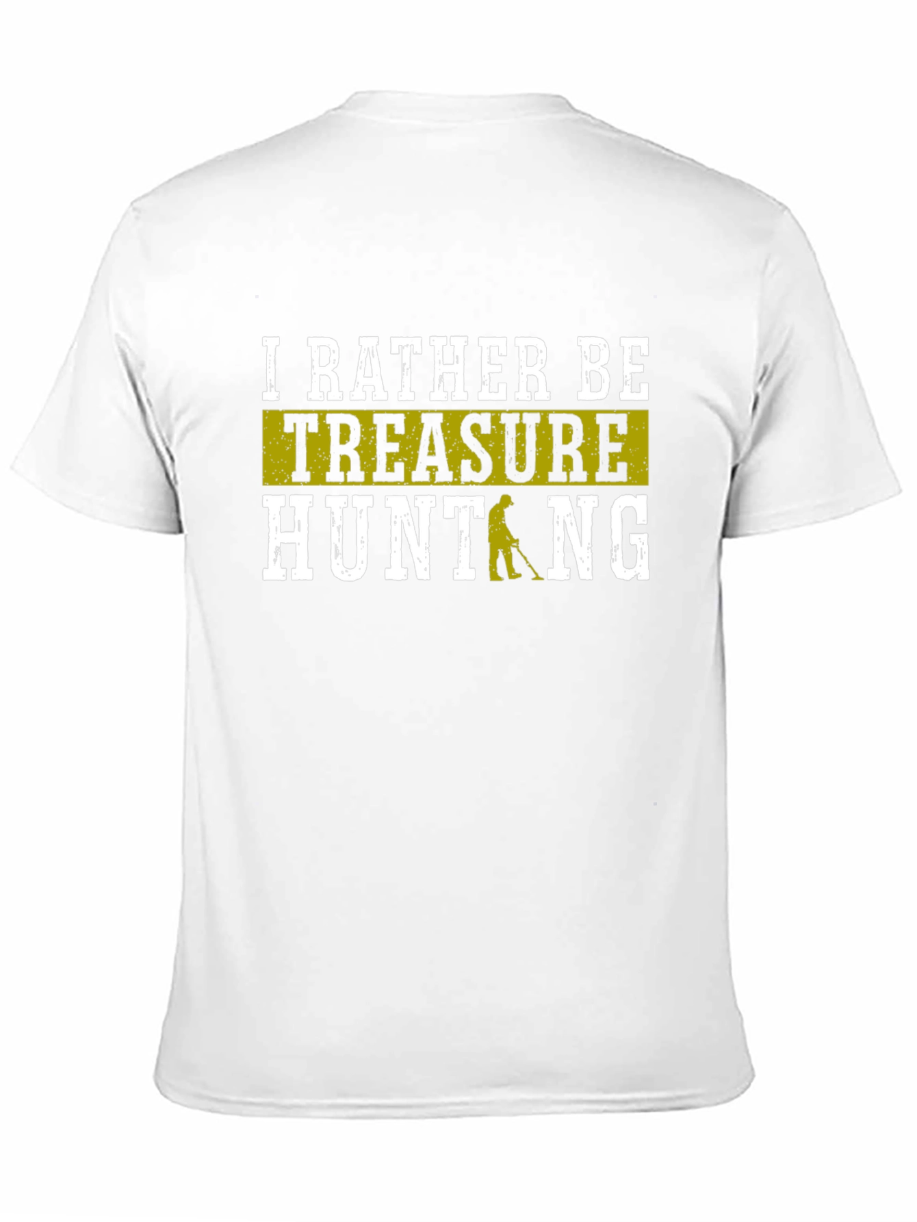 Black Treasure Hunting T-Shirt - Hobby Tee view 11