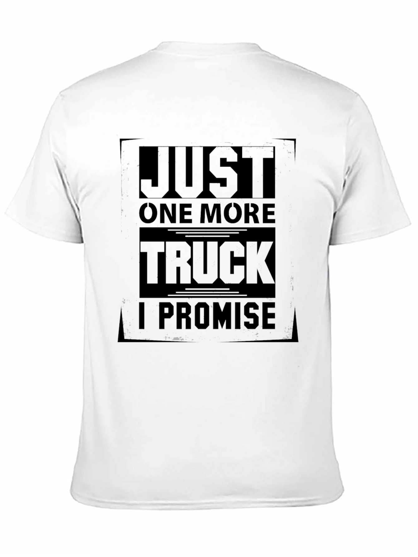 Black Just One More Truck T-Shirt view 11