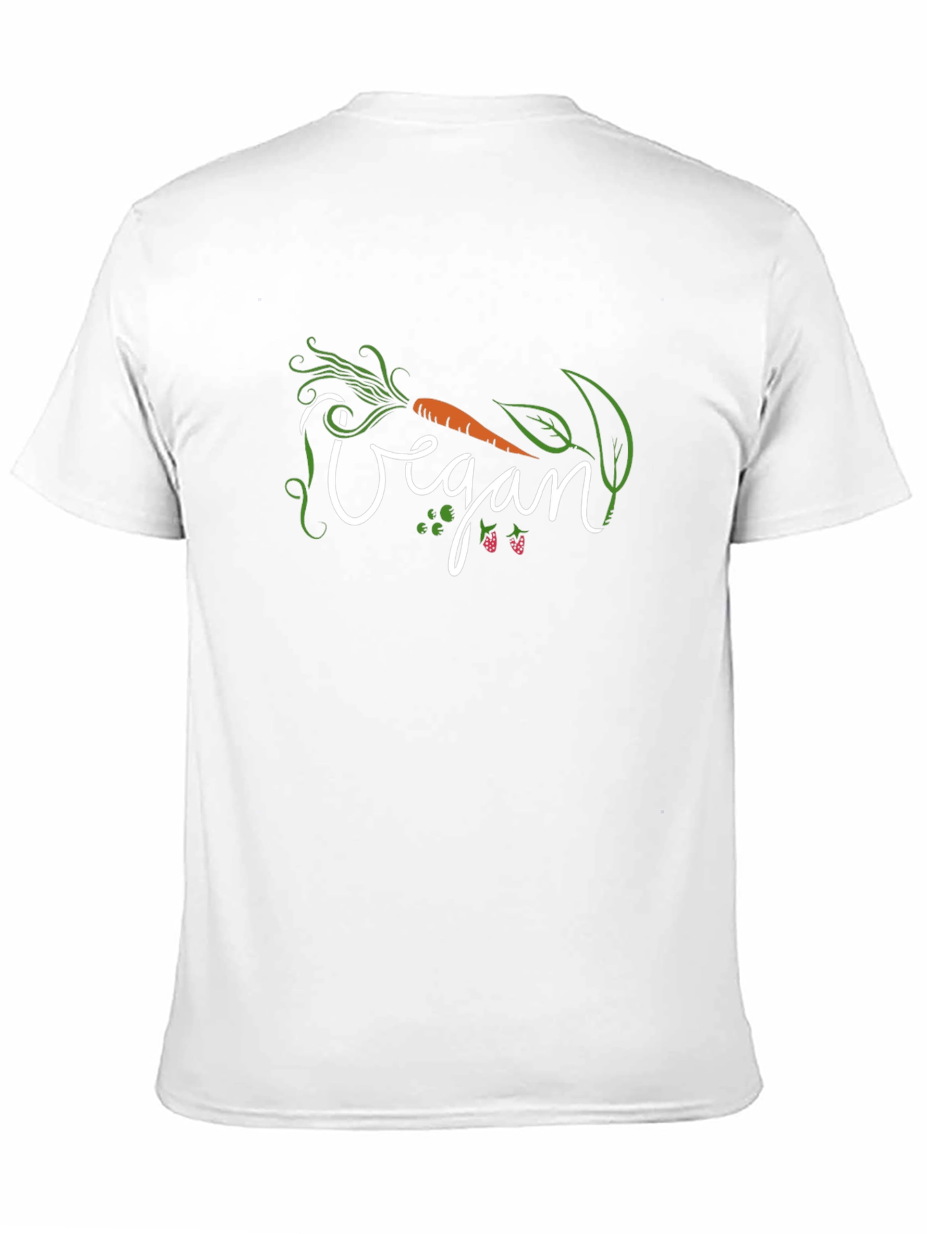 Black Vegan Graphic Tee - Black Cotton Shirt view 11