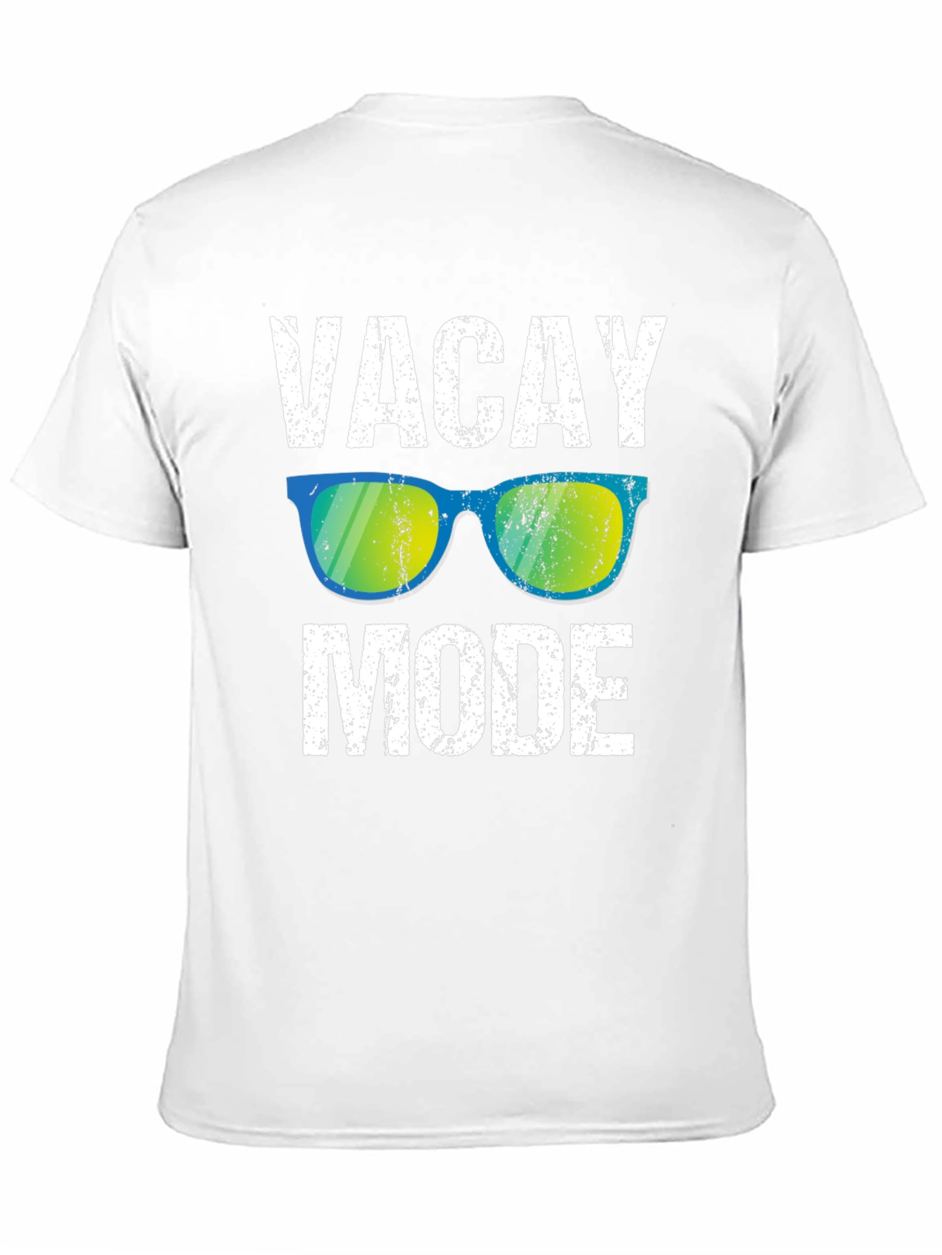 Black Vacay Mode Graphic Tee - Relaxed Holiday Style view 11