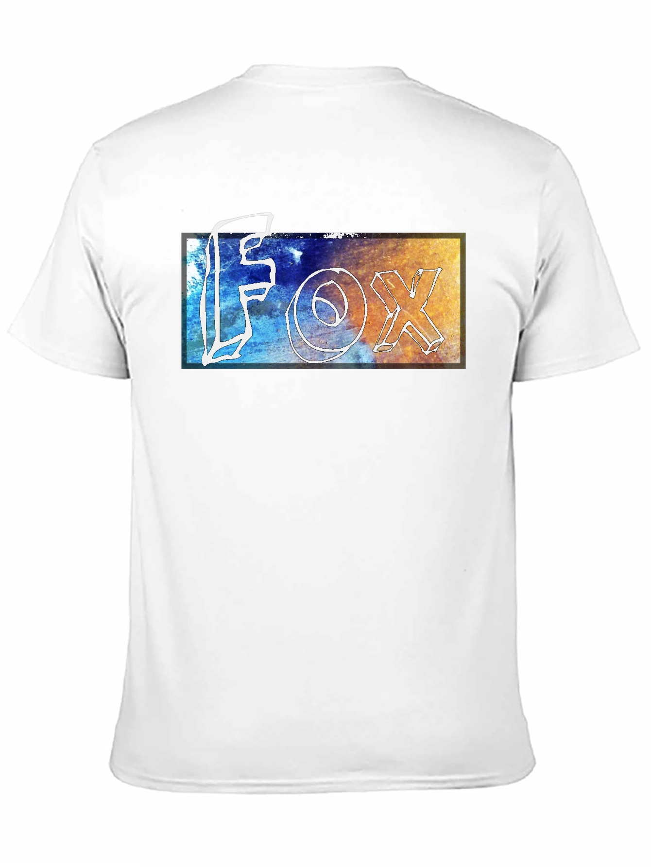 Black Modern 'FOX' Graphic Tee - Stylish Men's Black T-Shirt view 11