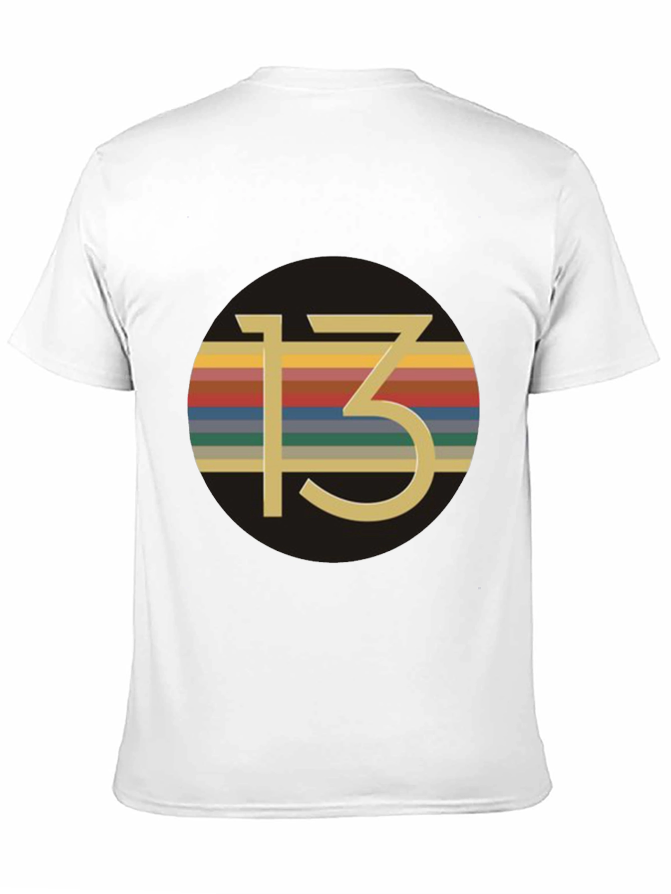 Black Retro 13 T-Shirt view 11