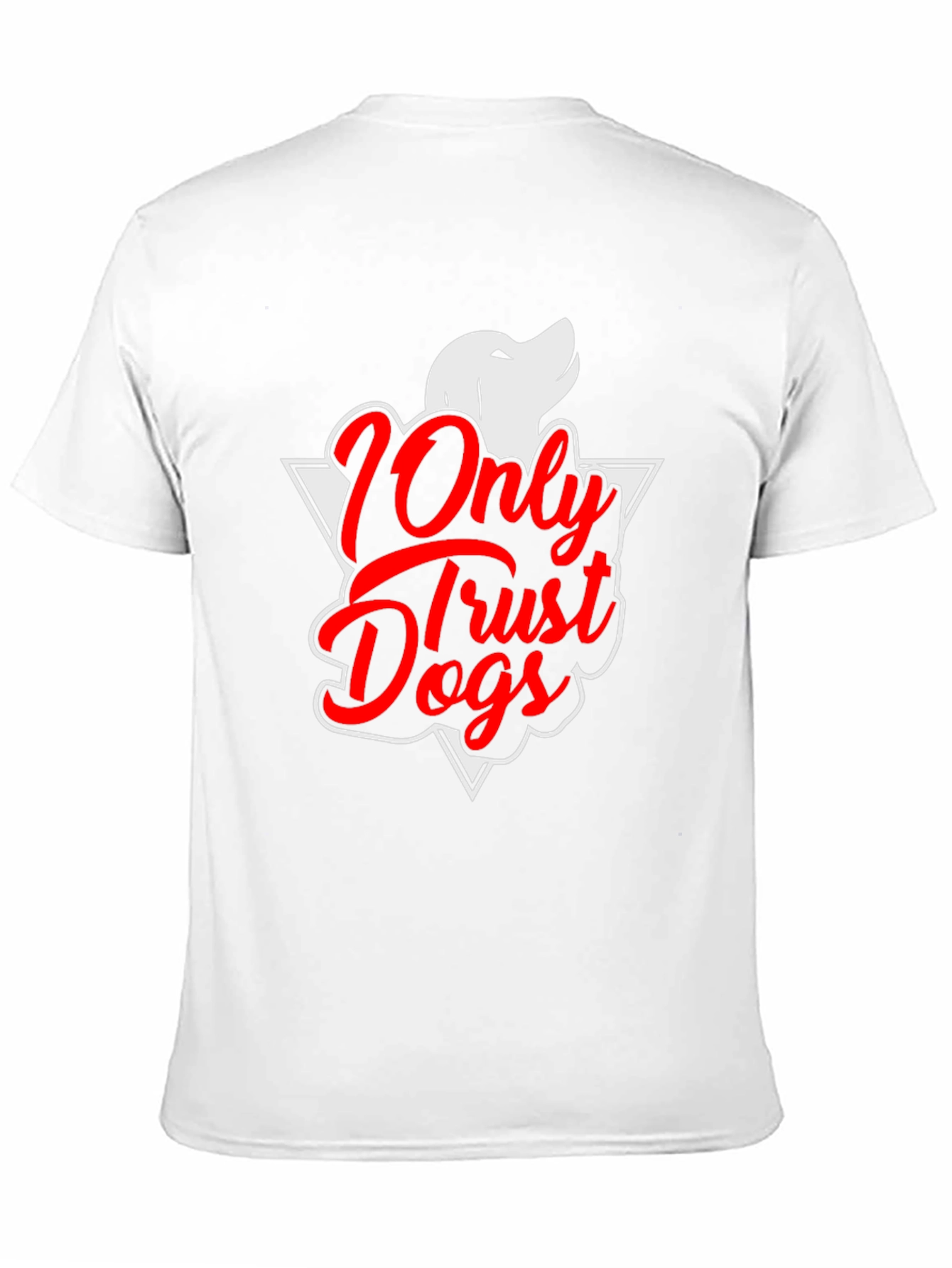 Black Only Trust Dogs Graphic T-Shirt view 11