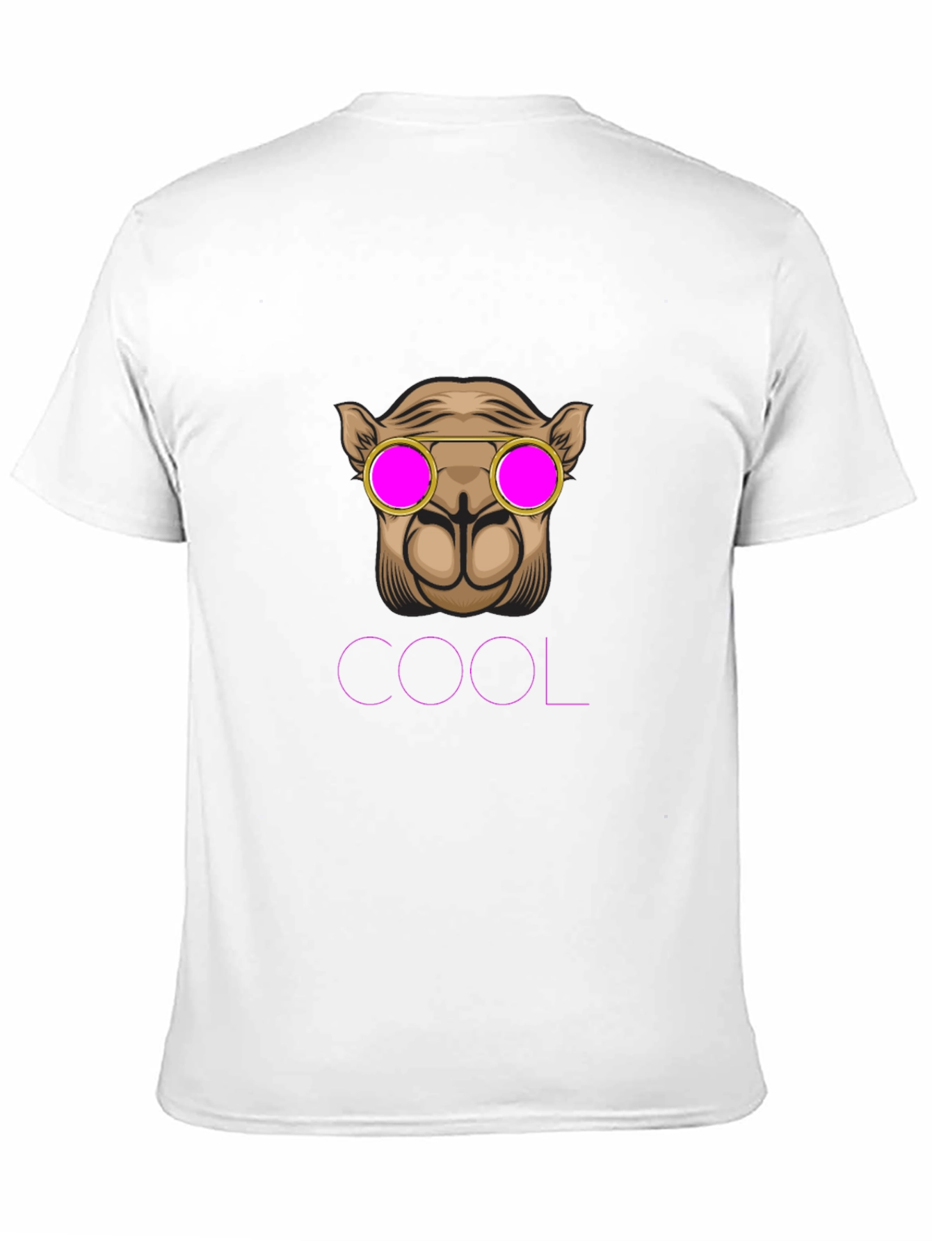 Black Cool Camel Graphic Tee - Stylish Animal Design view 11