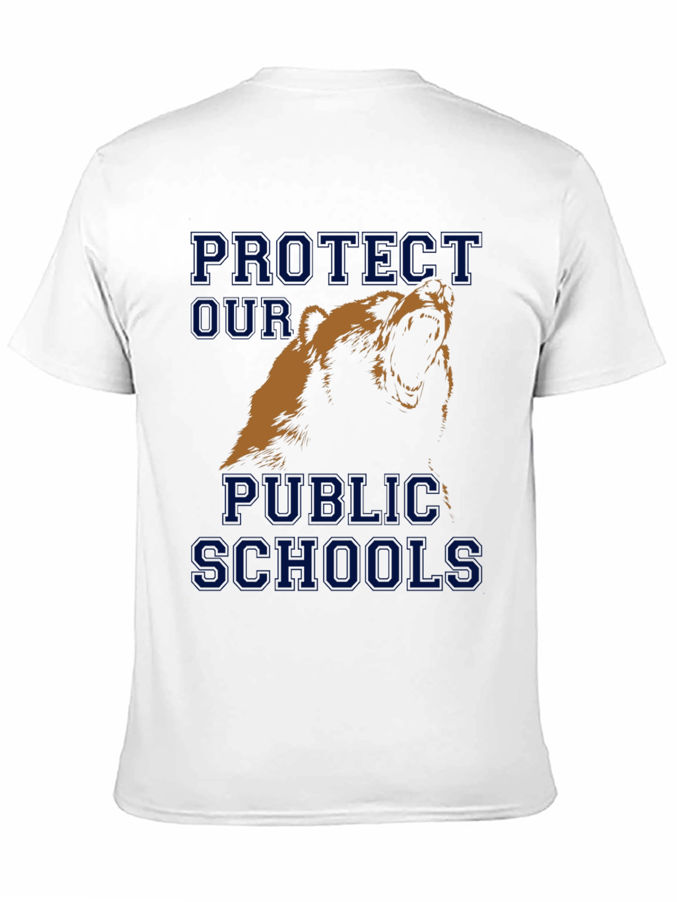 Black Protect Our Public Schools Graphic T-Shirt view 11