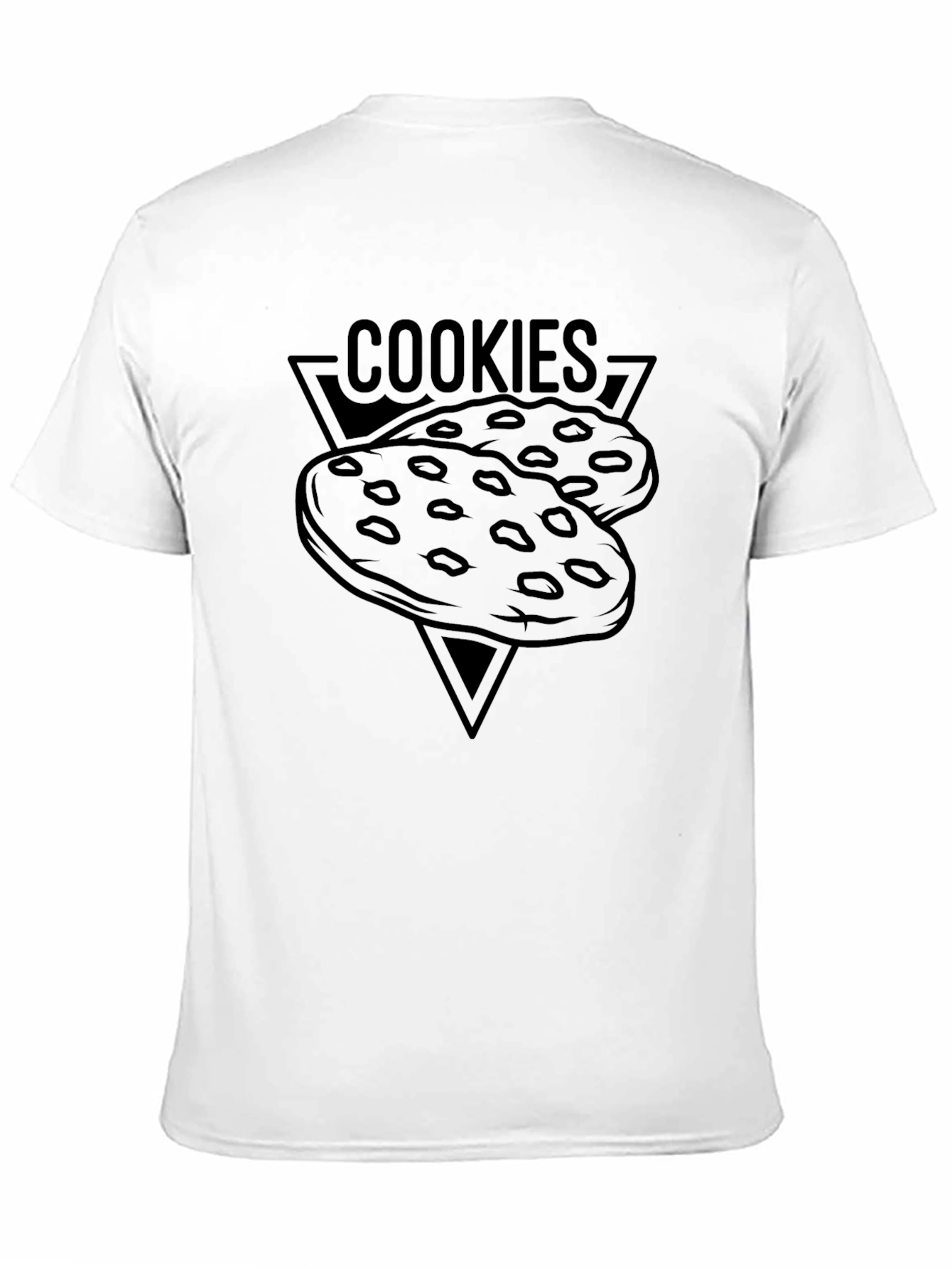 Black Cookies Graphic Black T-Shirt - Foodie Fashion view 11