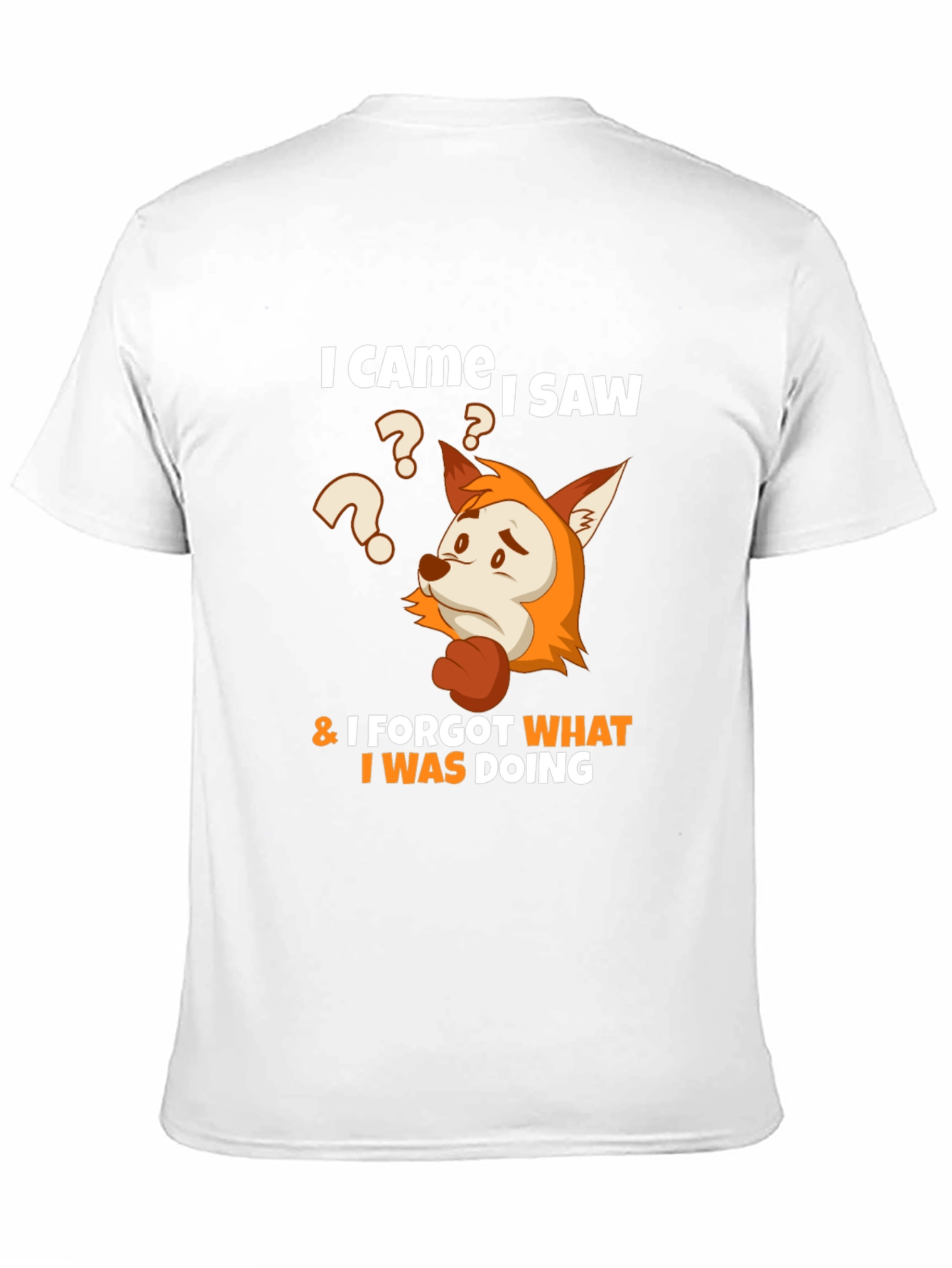 Black I Came I Saw I Forgot What I Was Doing T-Shirt view 11