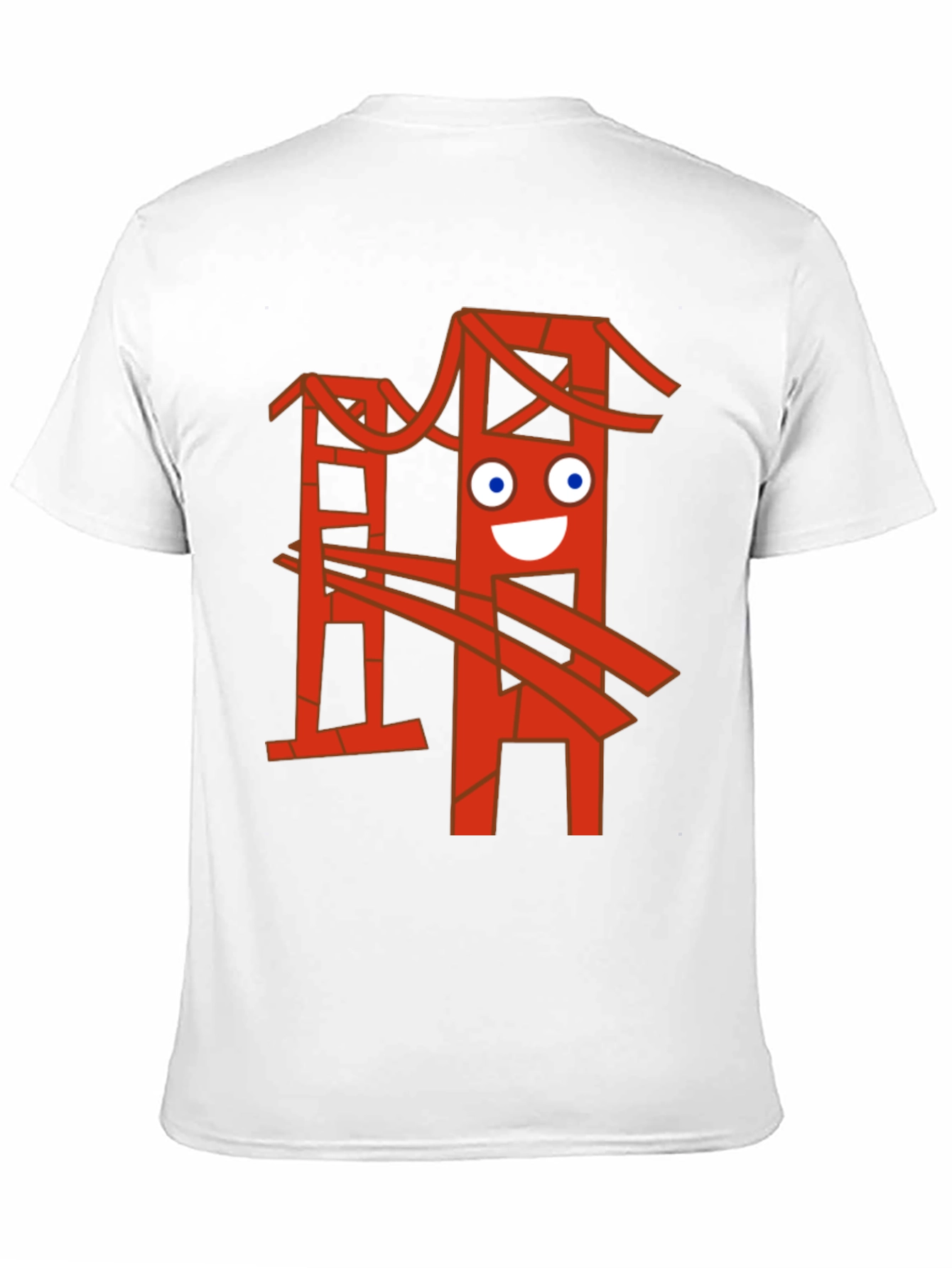 Black Funny Bridge Graphic T-Shirt - Black view 11