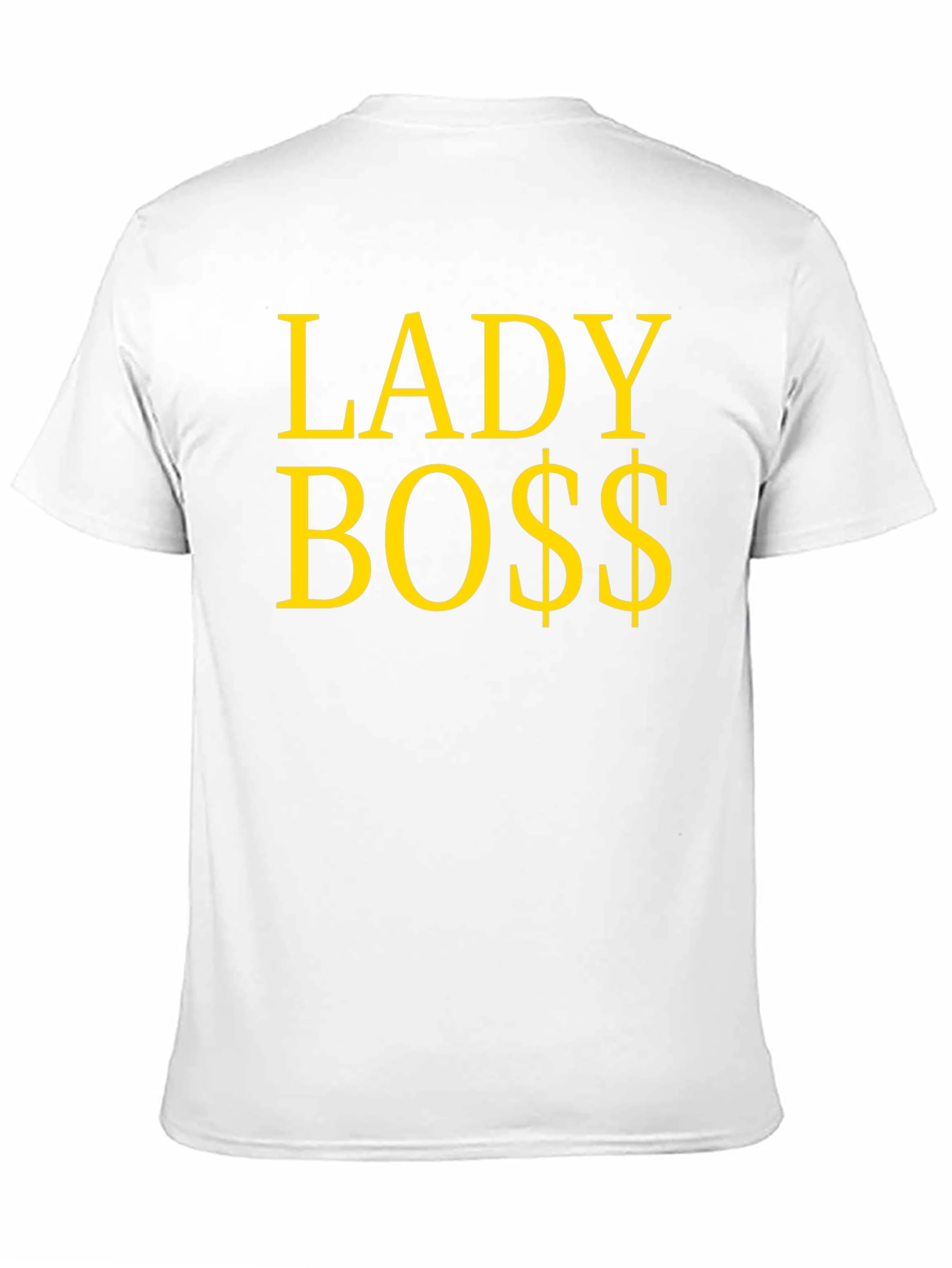 Lady Boss Graphic T-Shirt - Black Cotton Tee - 11